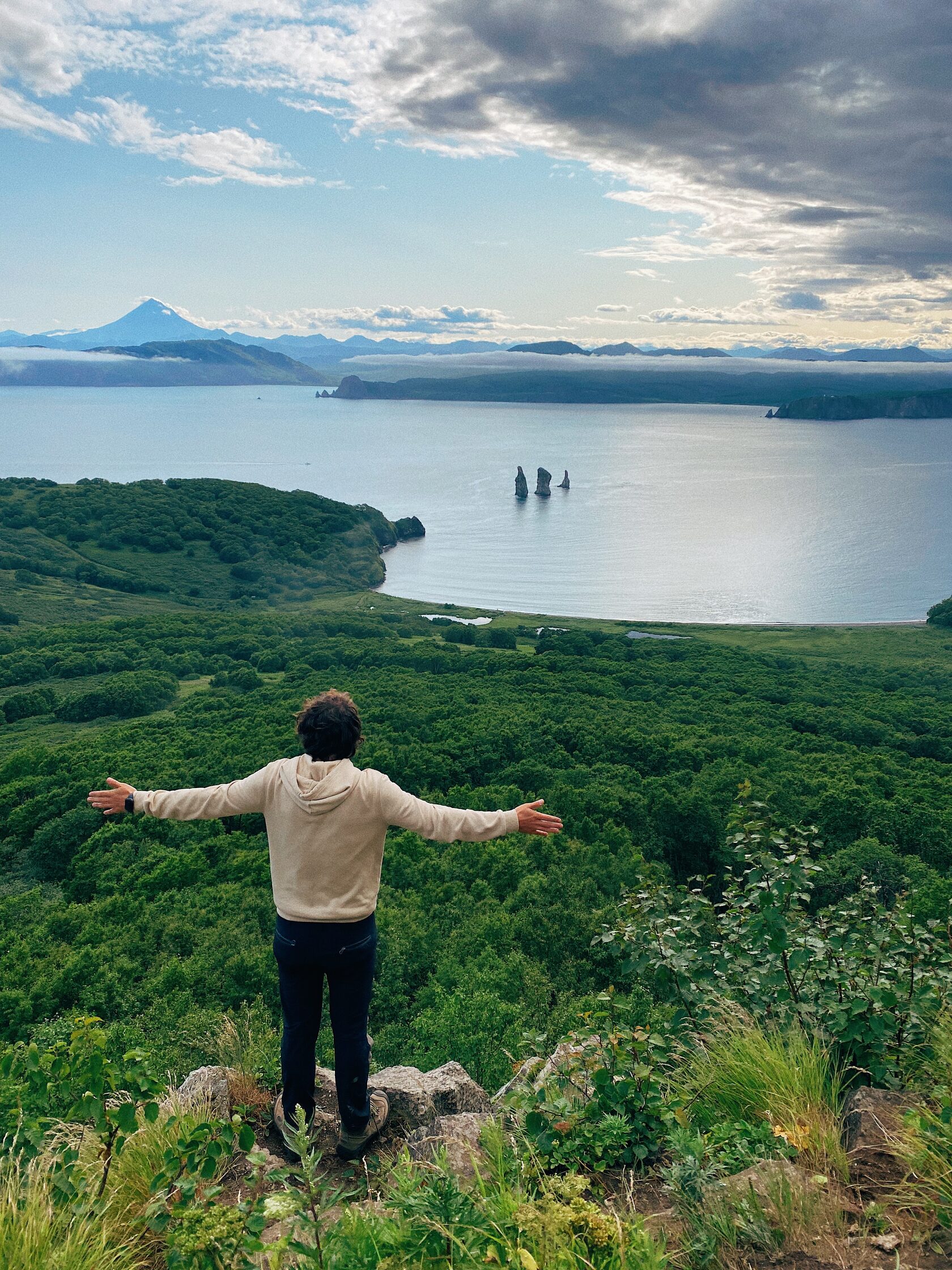 Халактырский пляж и Мыс Маячный