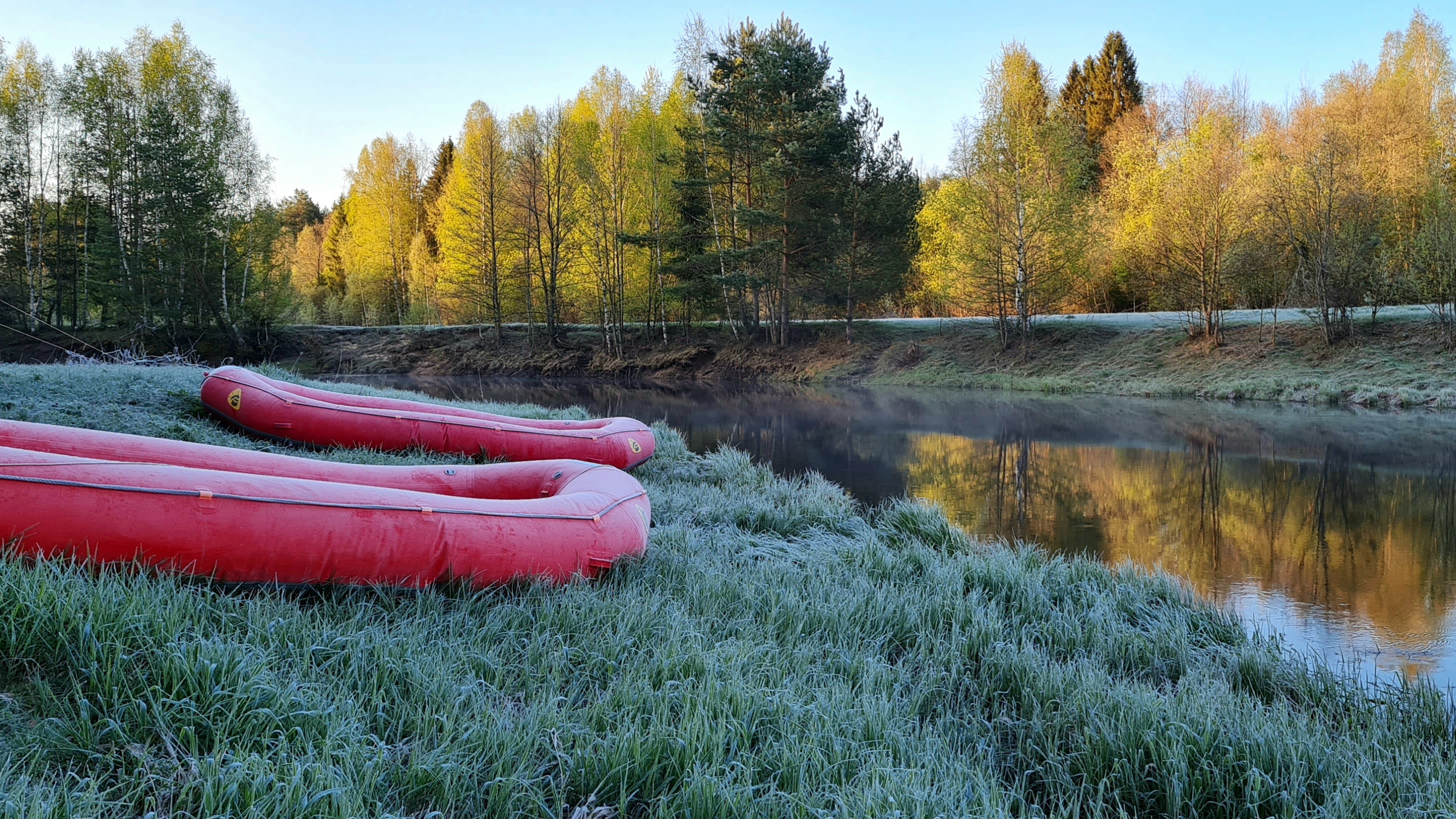Сплав на рафтах по реке Узола. Нижегородская область