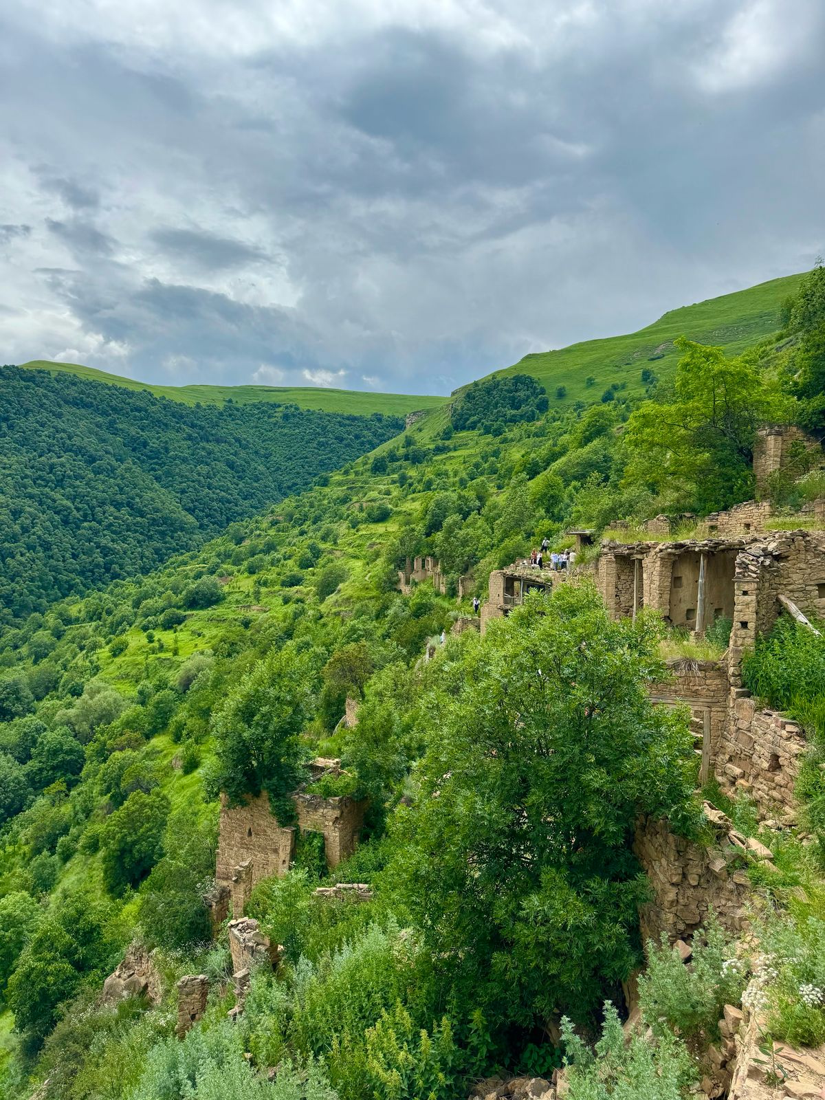 Аул призрак Гамсутль и водопад в пещере (19/21)