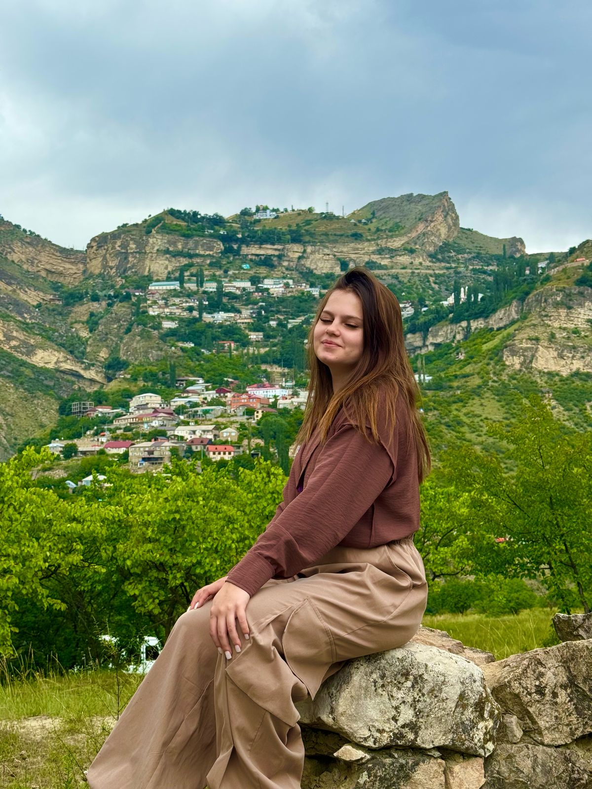 Аул призрак Гамсутль и водопад в пещере (16/21)