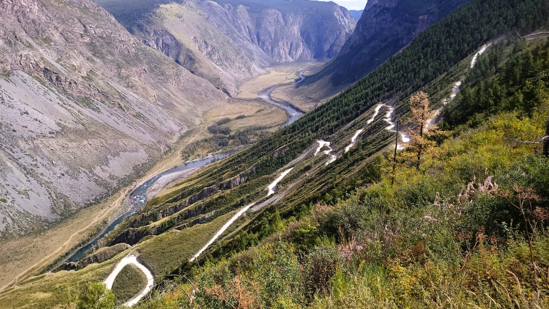 Каменные грибы и долина Чулышмана