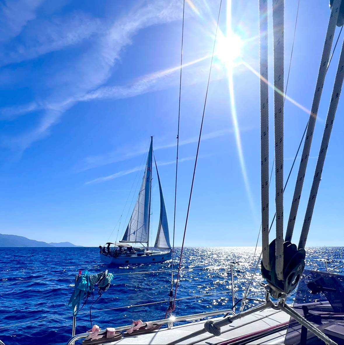 Солнце, паруса, просекко и лебедки!! Обучающий 7-дневный тур на яхте (7/8)