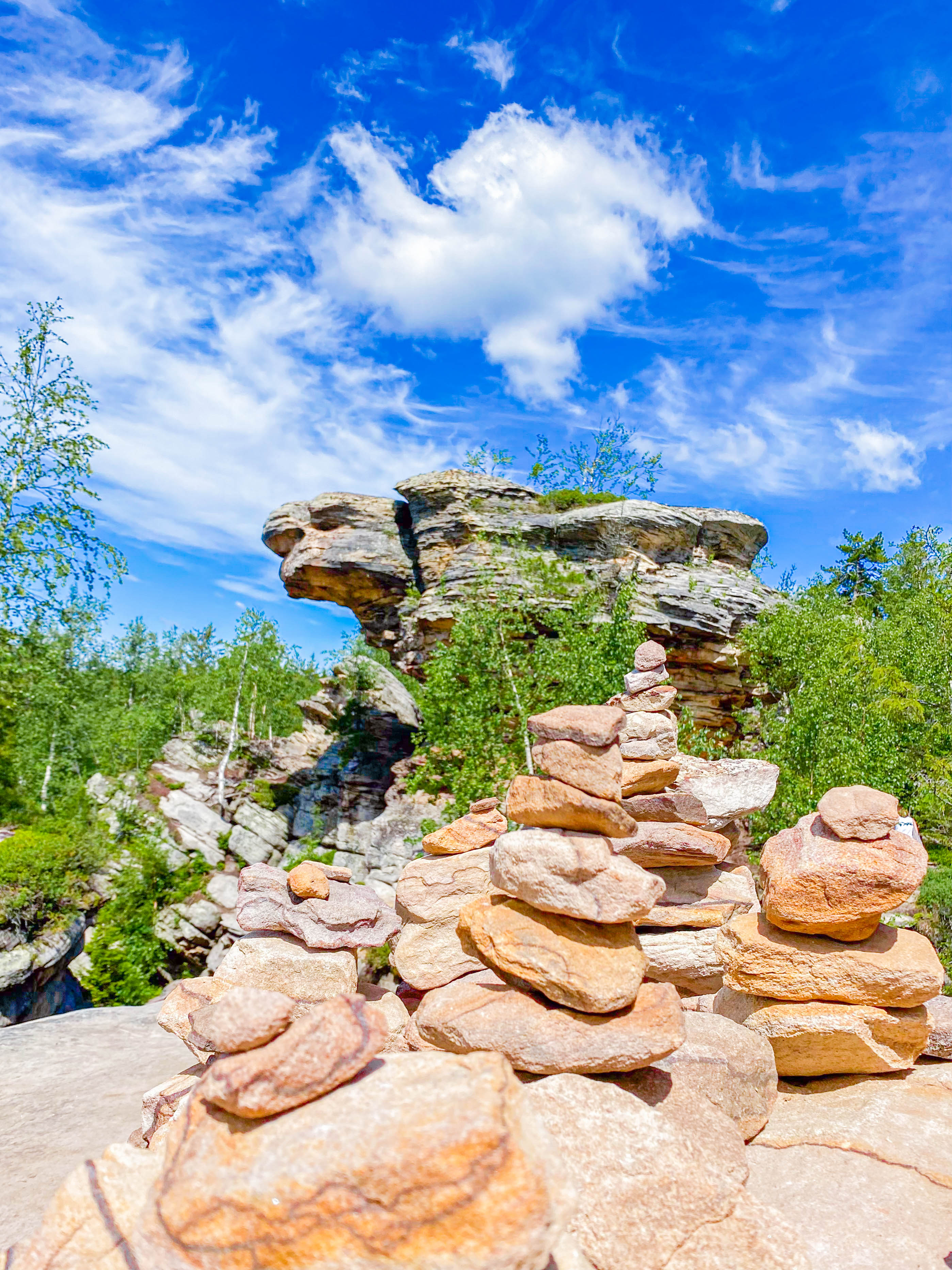К Усьвинским столбам на лодке с ветерком (4/21)