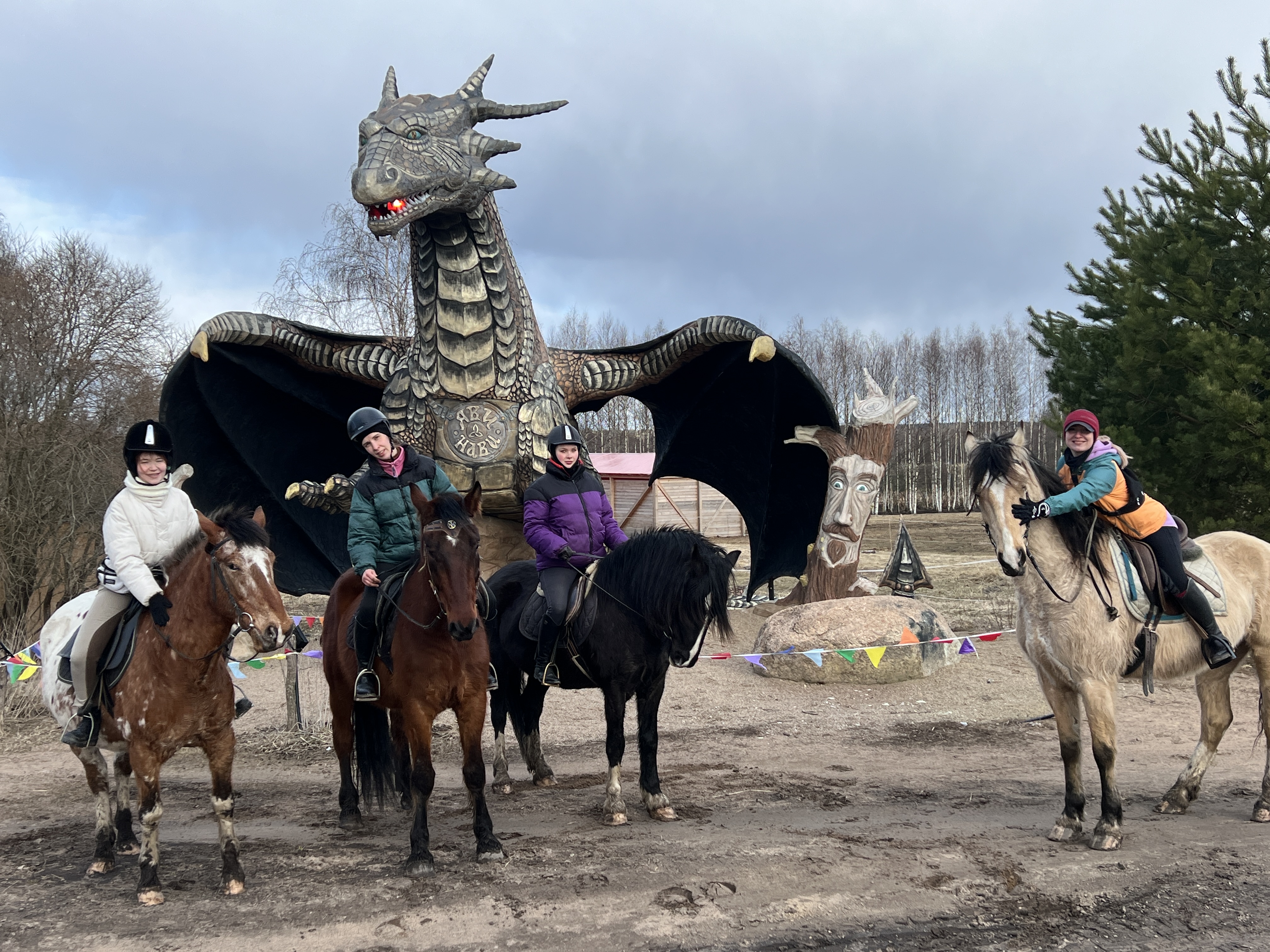 Конный фото-тур в Ленинградской области