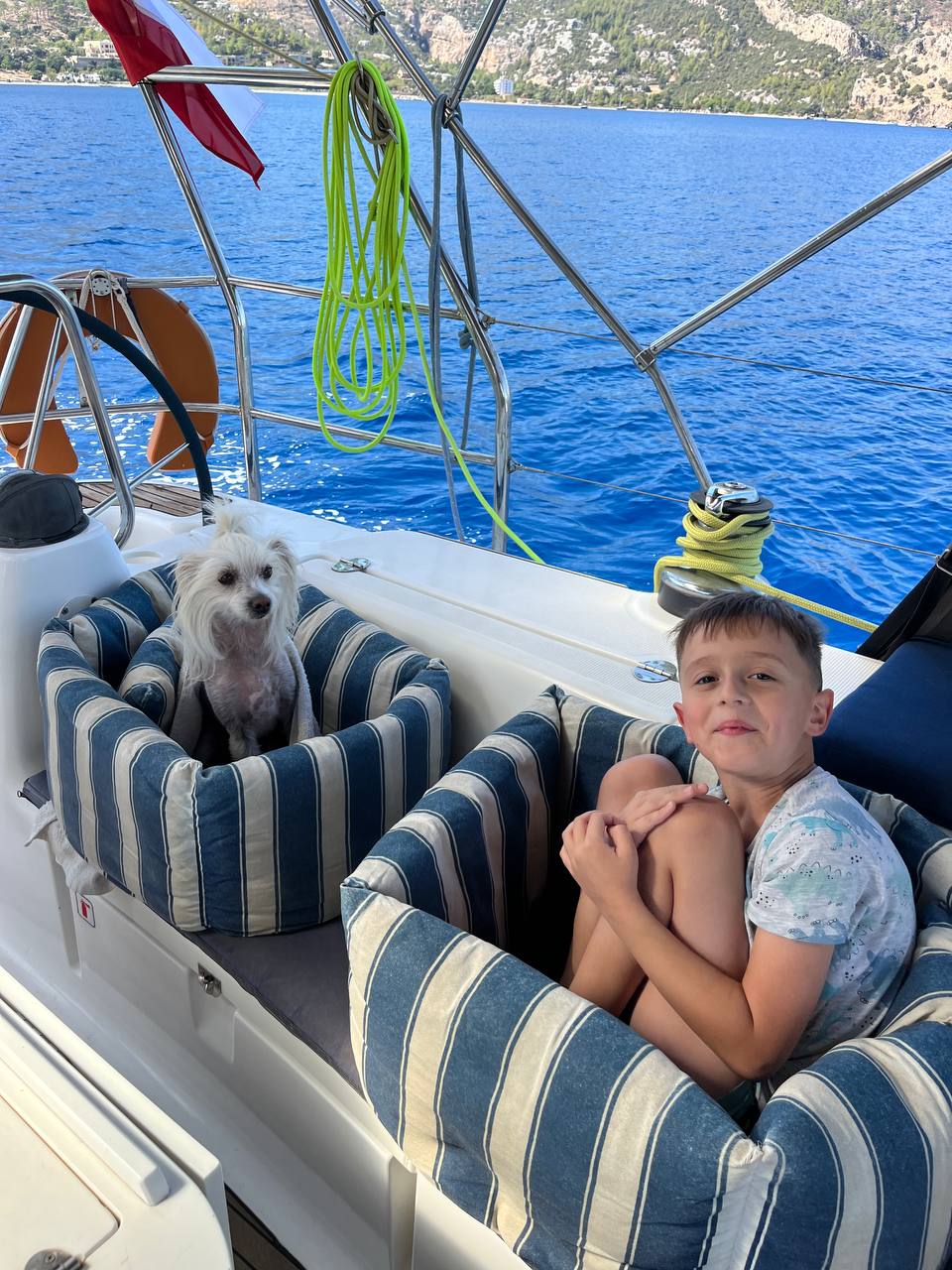 Круиз на парусной яхте по Средиземке. Турецкая Ривьера. (19/25)