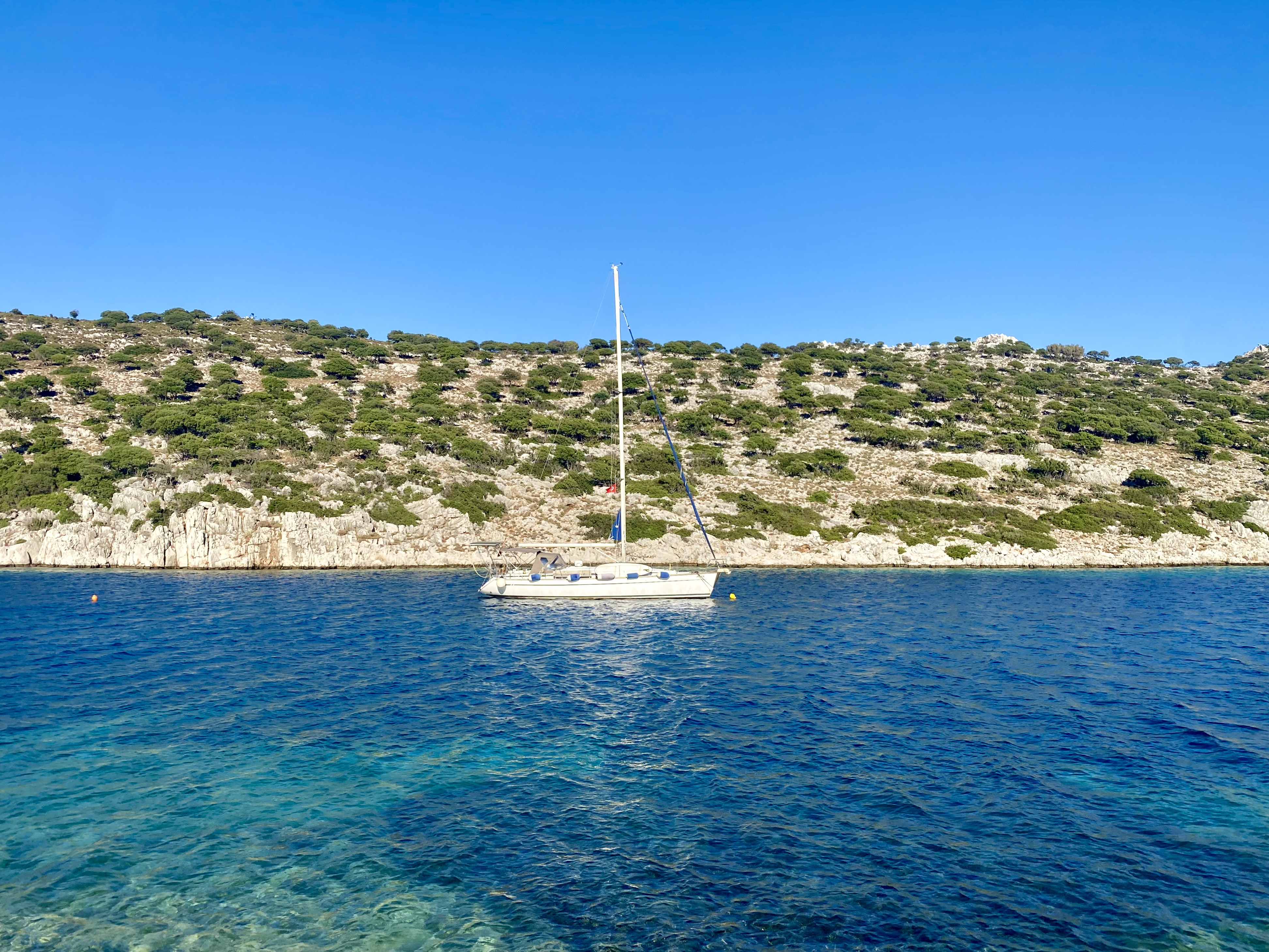 Круиз на парусной яхте по Средиземке. Турецкая Ривьера. (6/25)