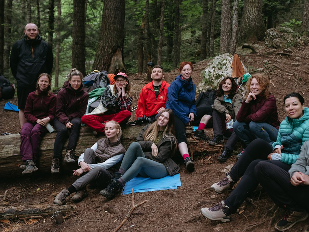 Кавказ. Поход в природный парк Большой Тхач на цветение рододендронов (15/16)