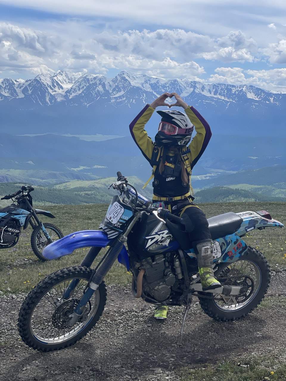 Эндуро тур для начинающих на Алтай. с. Акташ