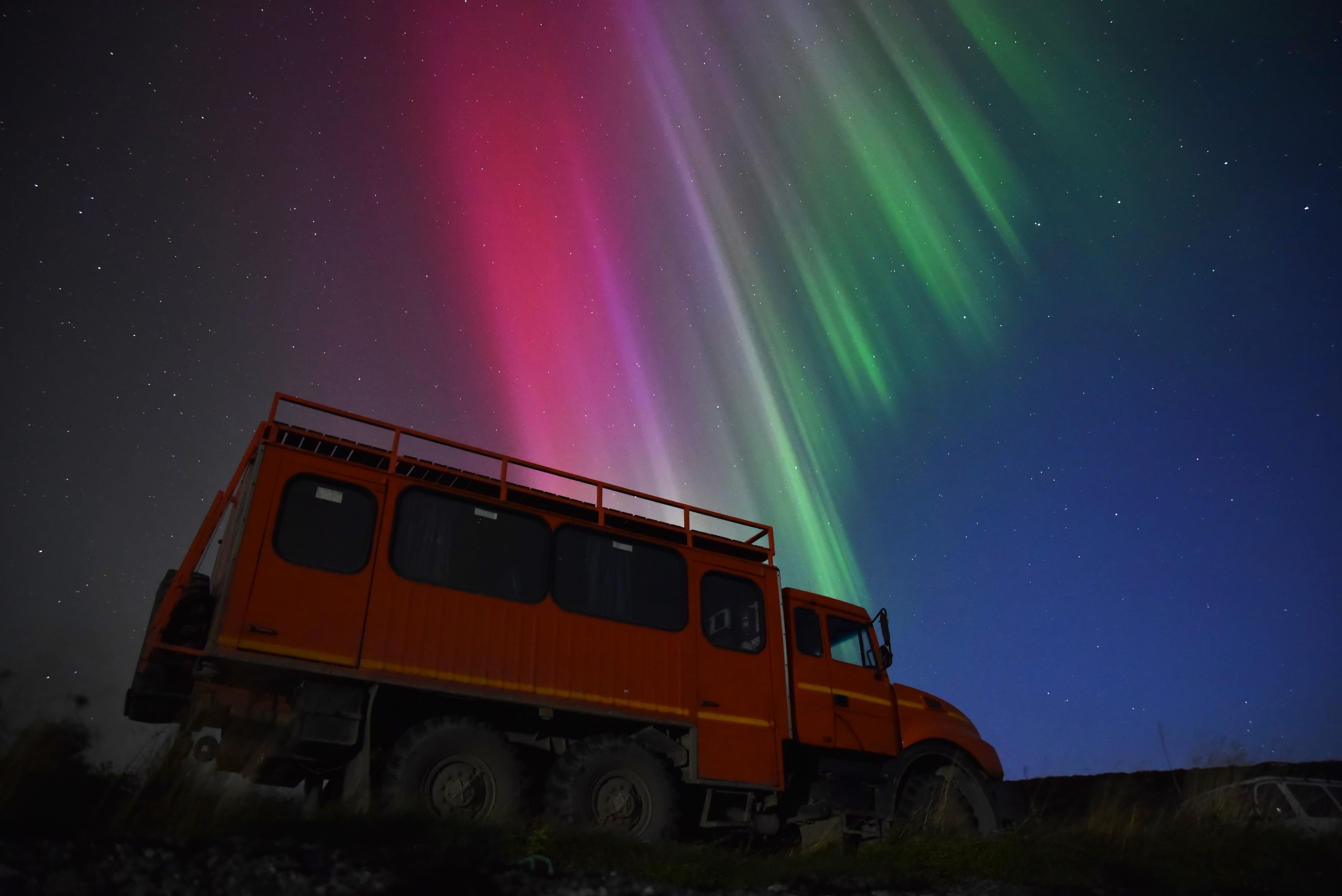 По  полуострову Рыбачий на внедорожном автобусе (7/39)