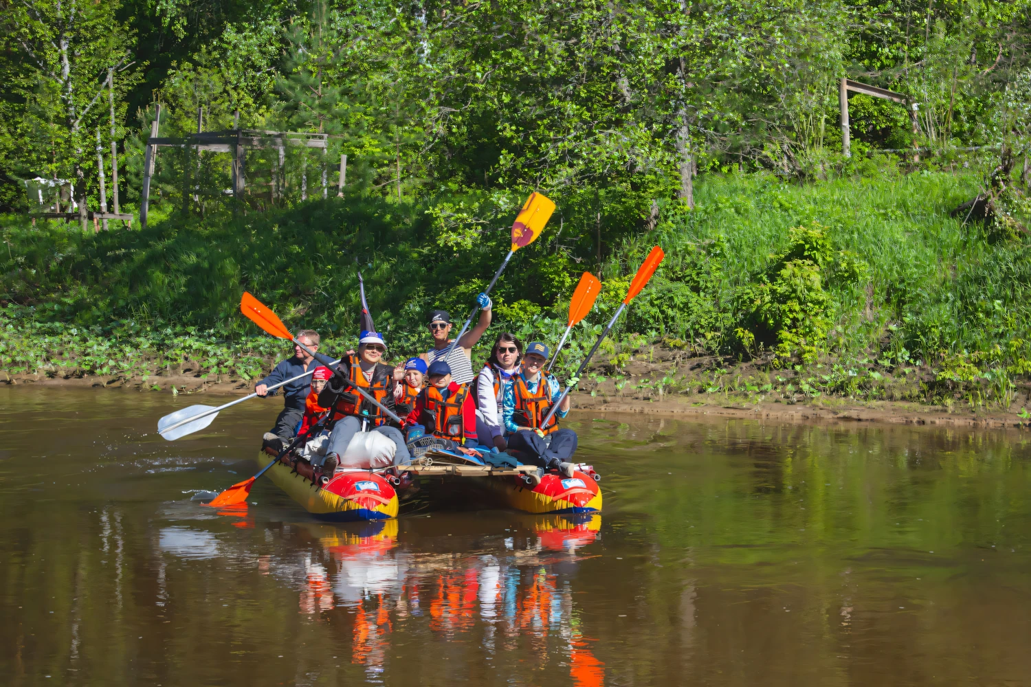 Казань, остров Ивана Грозного и сплав по реке Юшут с шеф-поваром