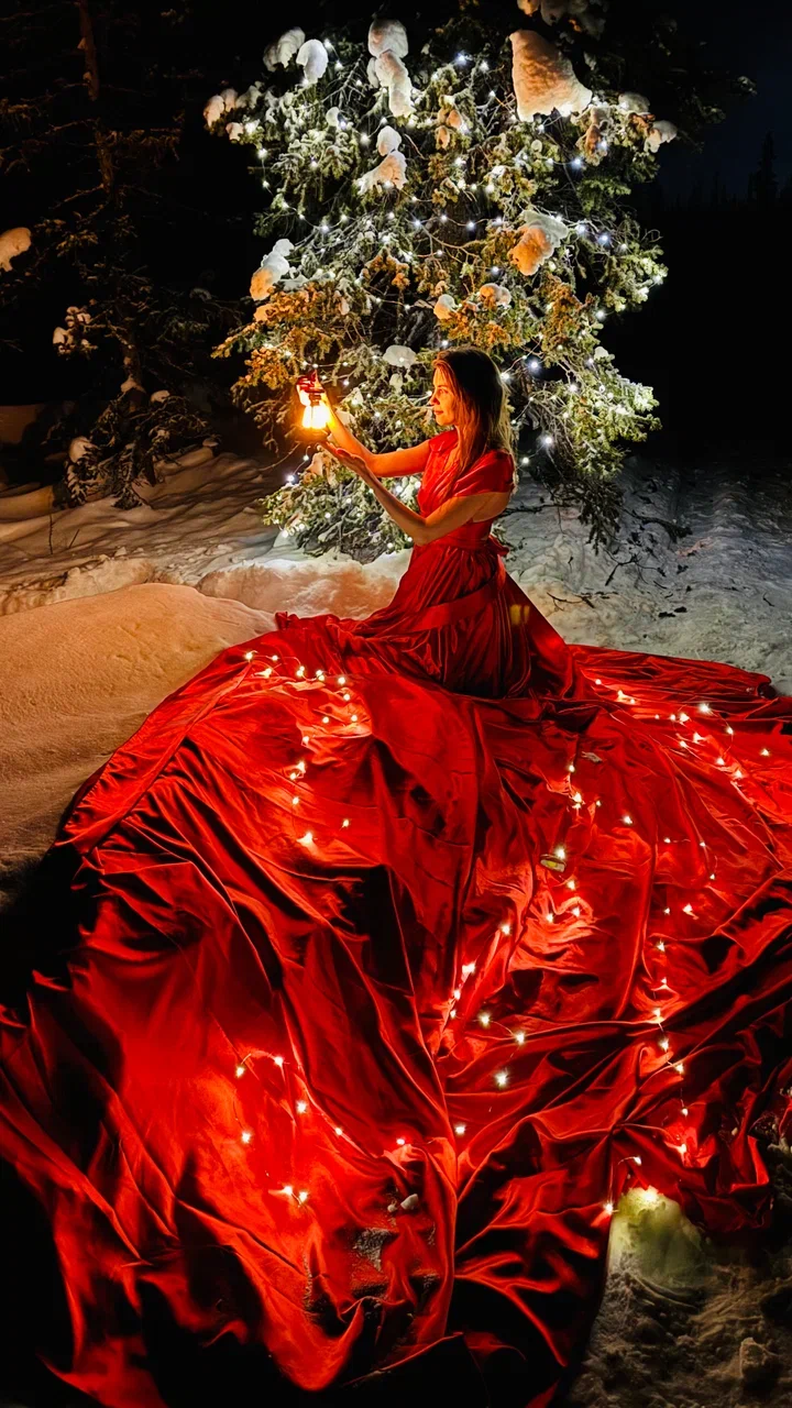 Ямал: ночь в чуме у оленеводов, северное сияние, перемещение на Трэколе, парк Ингилор (10/19)