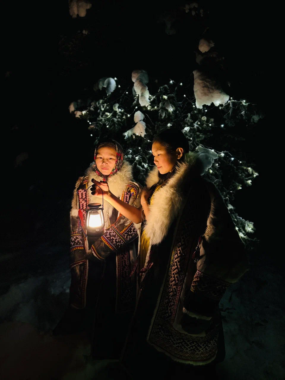 Ямал: ночь в чуме у оленеводов, северное сияние, перемещение на Трэколе, парк Ингилор (6/19)