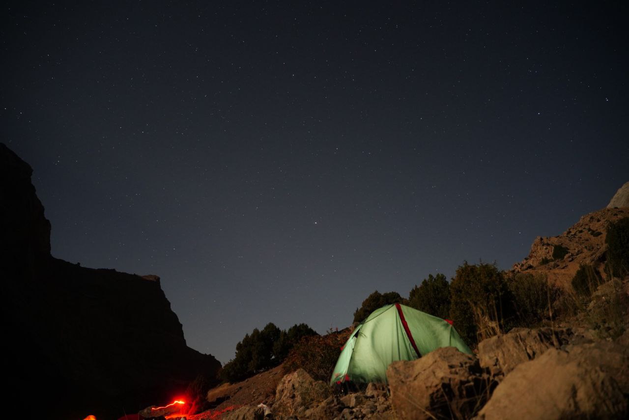 Фанские горы с восхождением на Замок 5020 м и Энергию 5132 м (26/31)