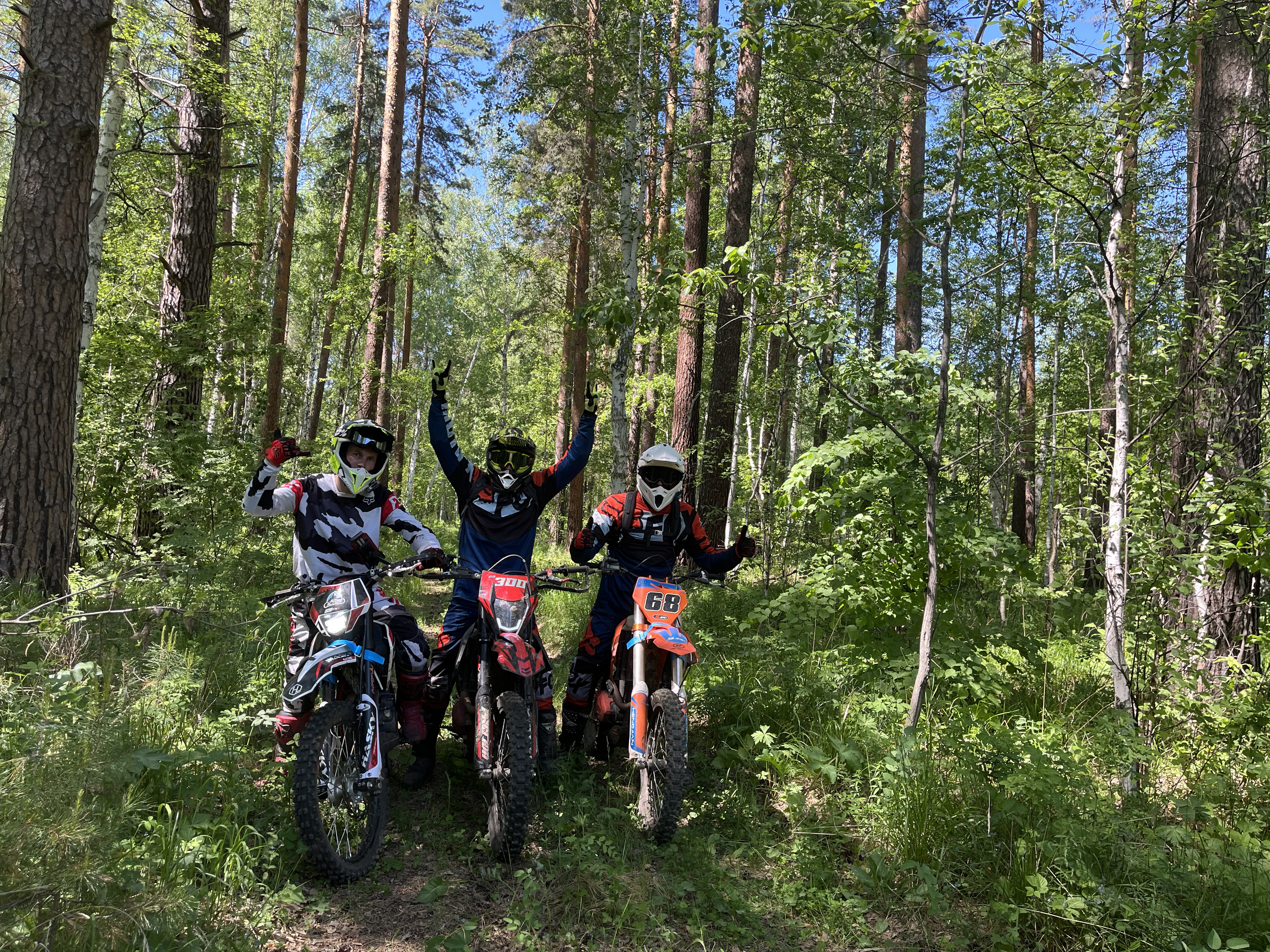 Туры на эндуро мотоциклах на Урале