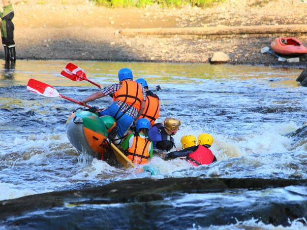 Сплав на рафтах по Верхней Шуе (13/20)