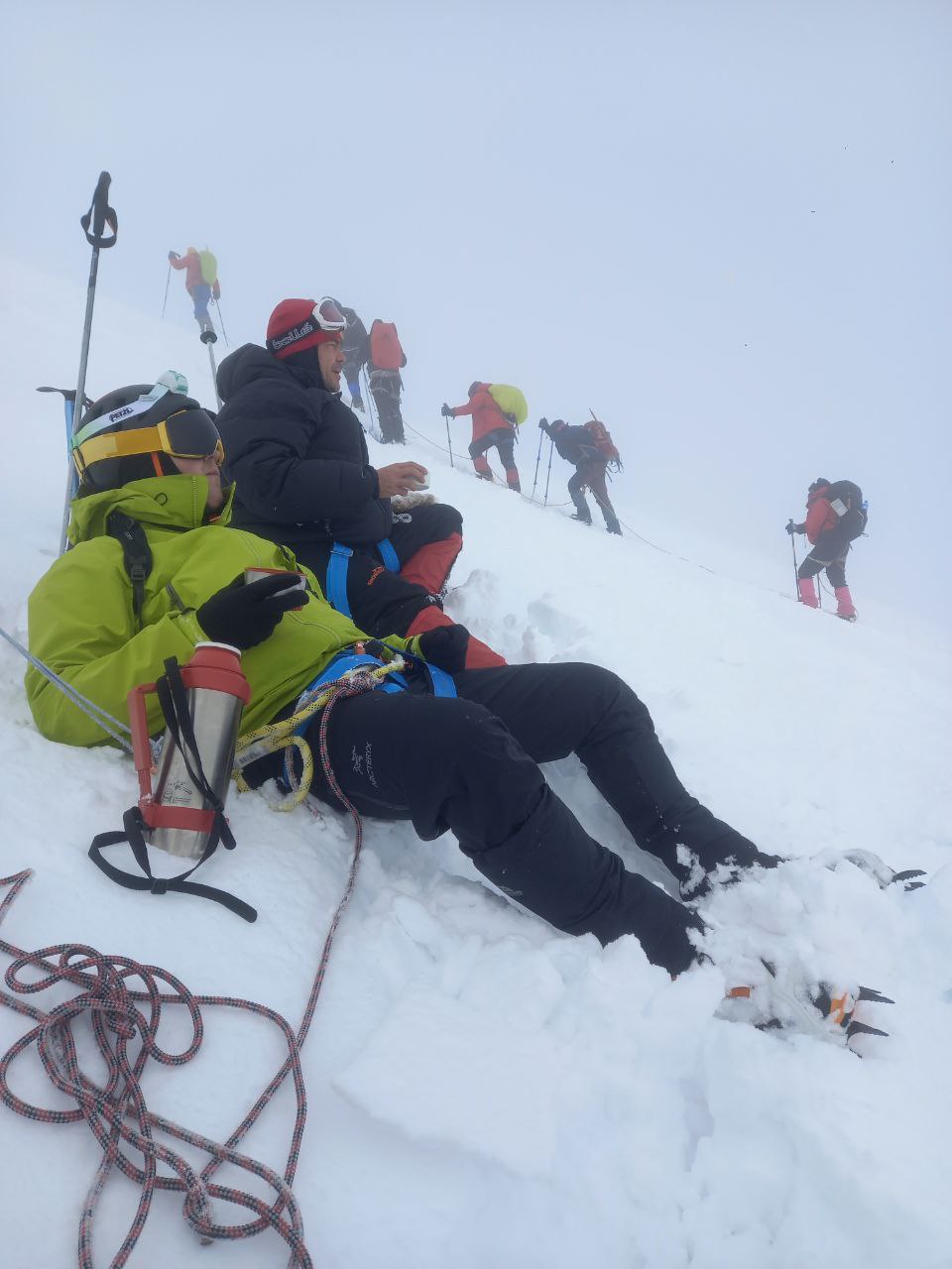 Восхождение на Казбек с юга (Грузия) (6/8)