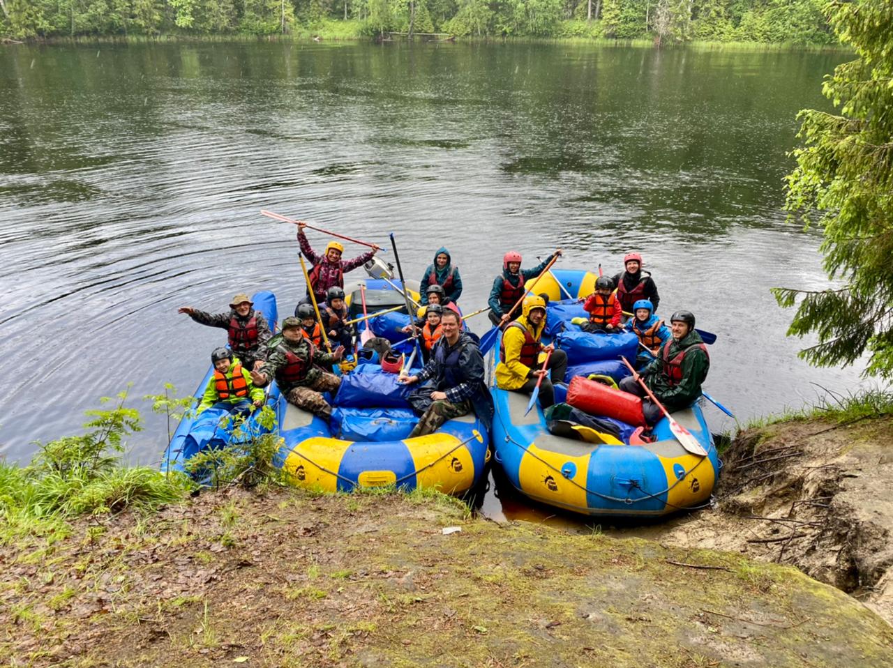 Сплав на рафтах по Верхней Шуе (19/20)