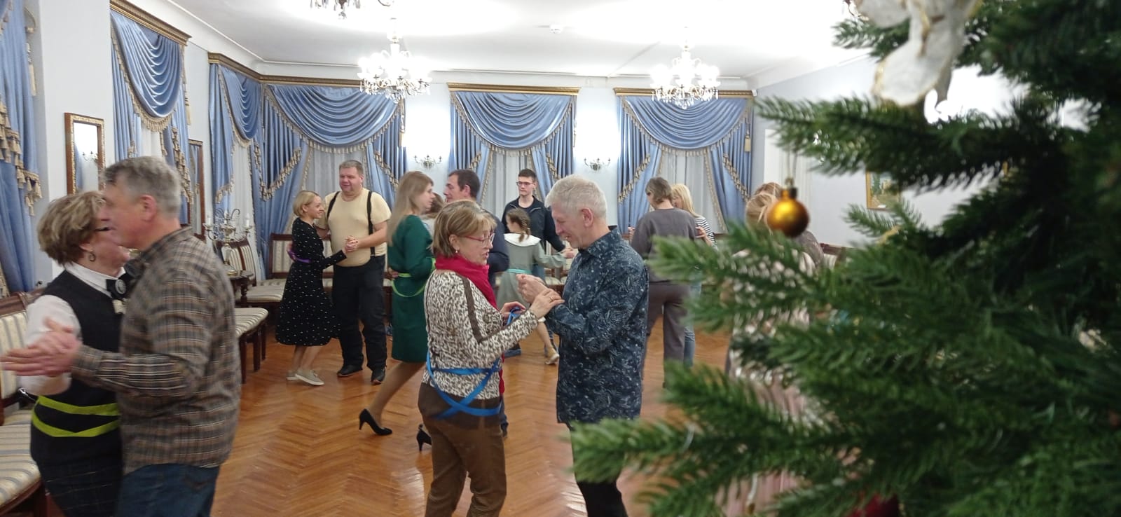 Старица - пещеры, Хаски парк и  Рождественский бал в усадьбе (12/34)