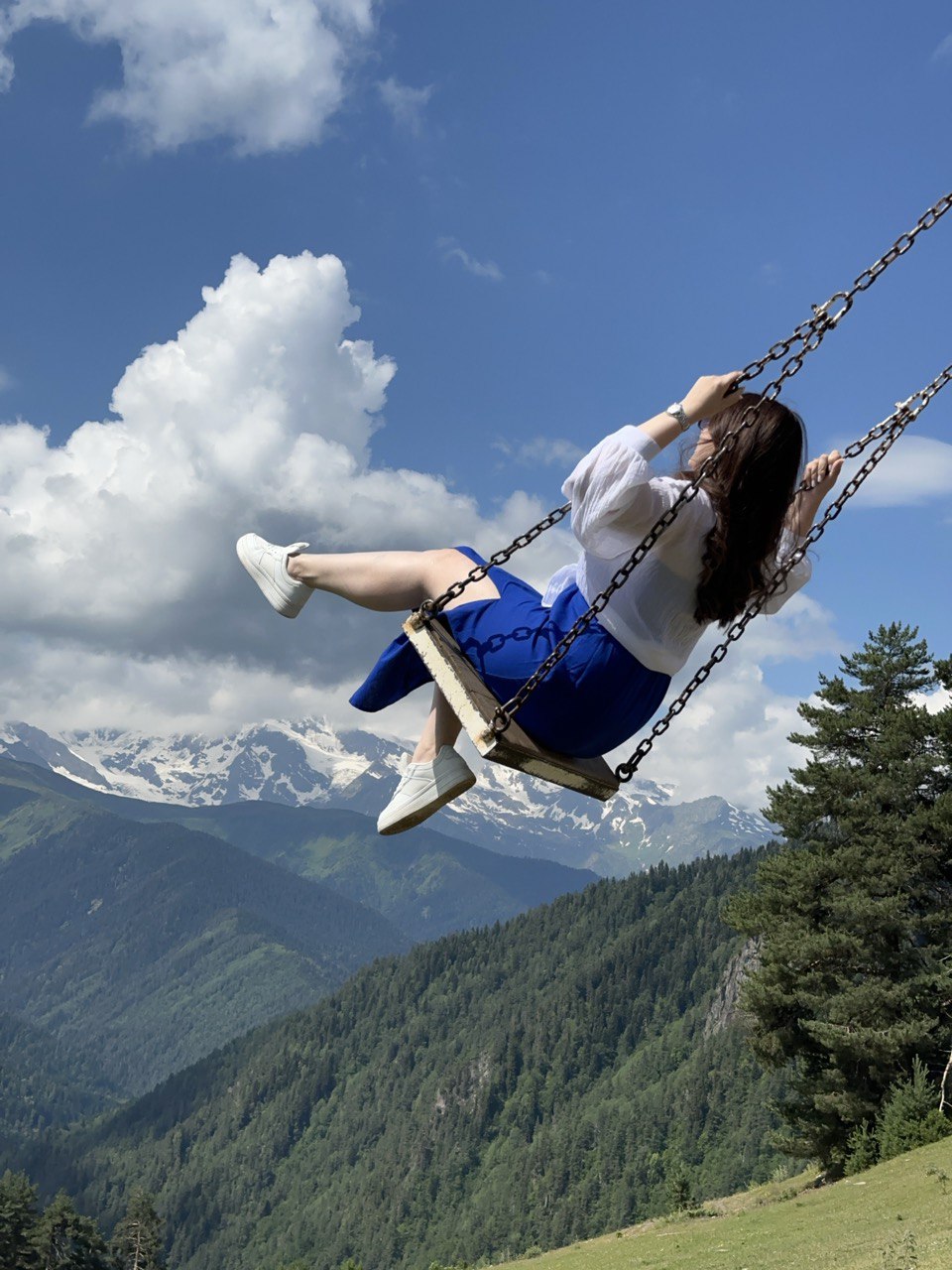 Тур в горы Грузии. Горная Сванетия. Снежные вершины, водопады, каньоны, пещеры (10/69)