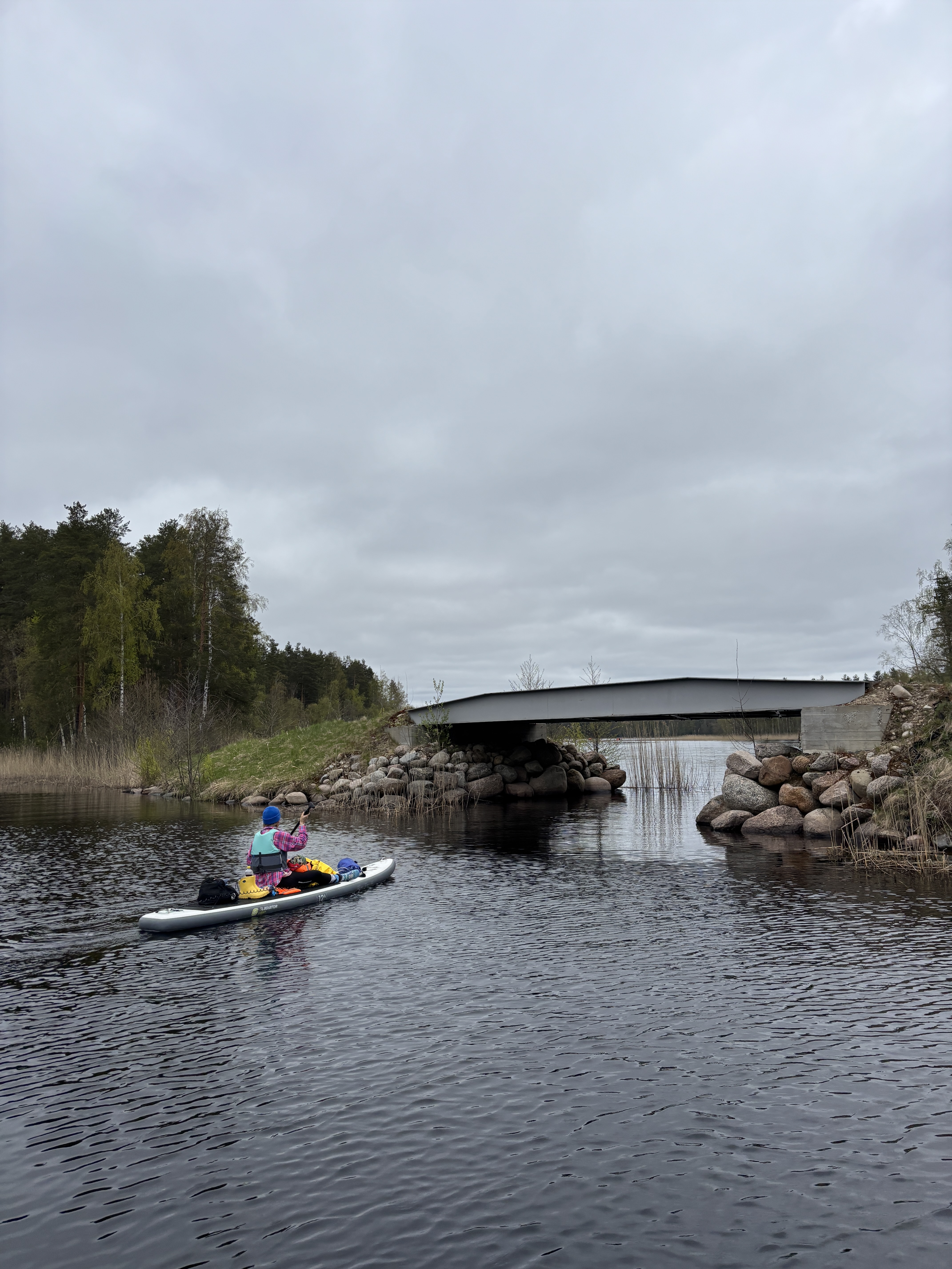 Двухдневный сплав на Сап-досках по реке Вуокса (11/20)