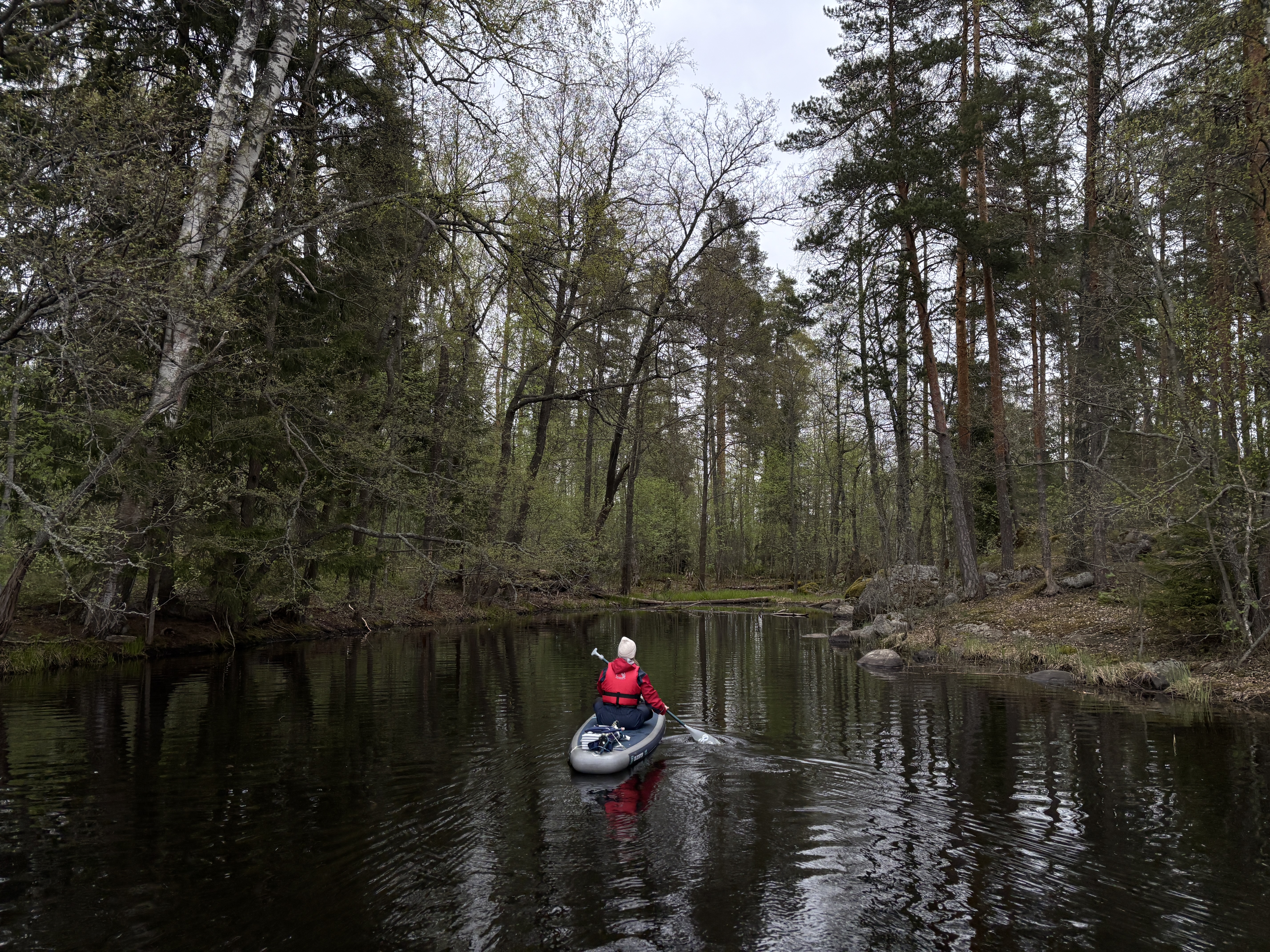 Двухдневный сплав на Сап-досках по реке Вуокса (14/20)