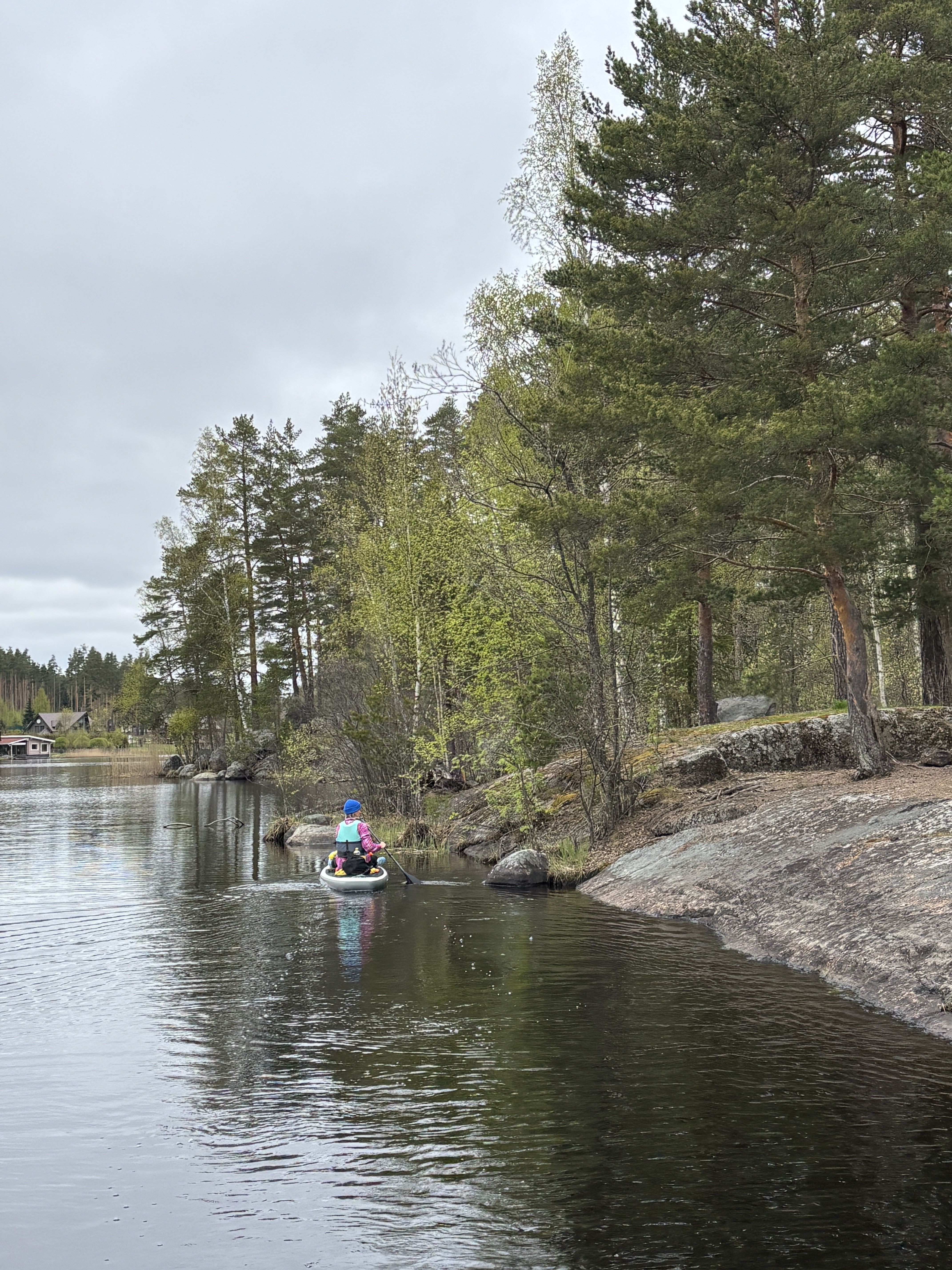 Двухдневный сплав на Сап-досках по реке Вуокса (7/20)