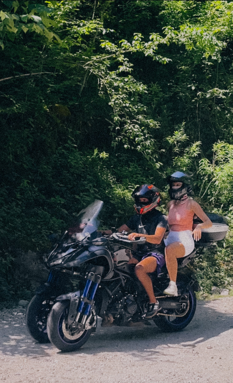 Тур на мотоцикле на озеро Малая Рица (Абхазия)