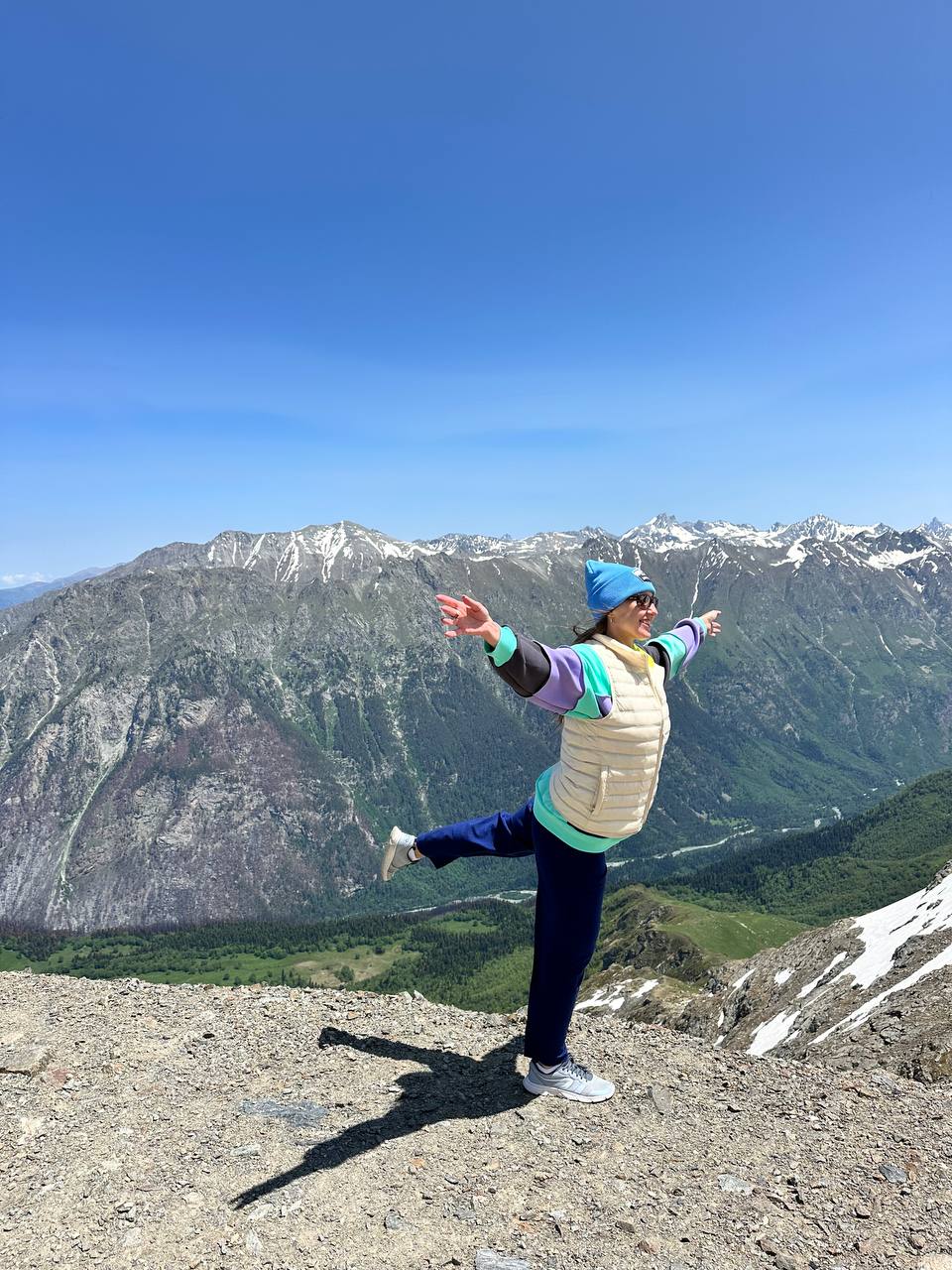 Красивый Домбай для влюблённых в горы