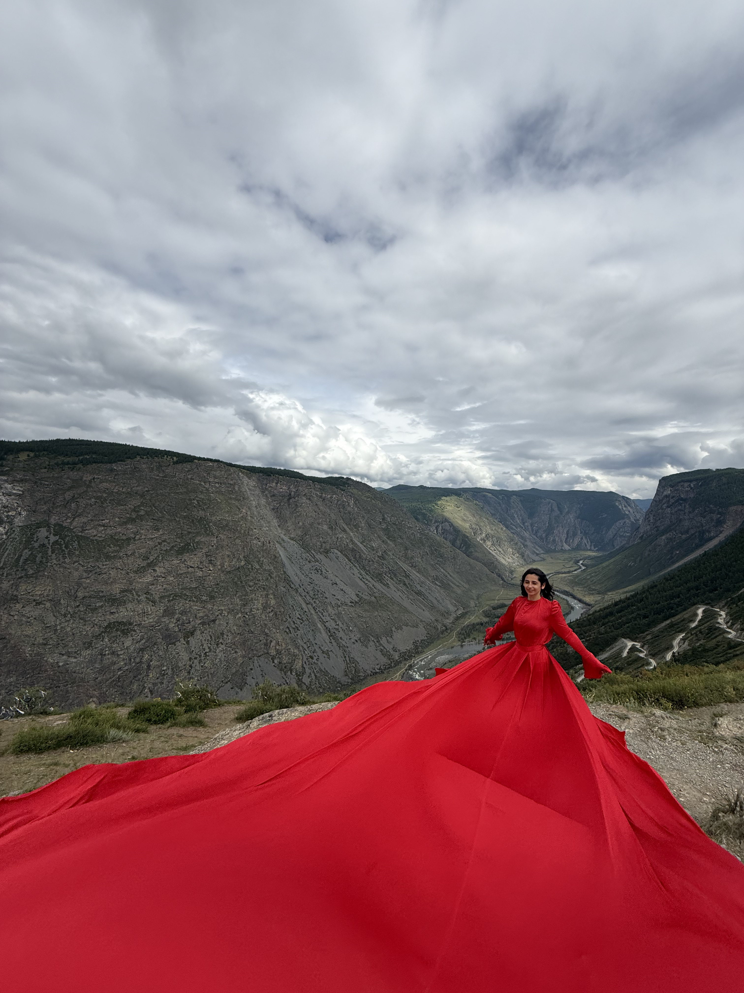 Алтай. Фото тур с платьем в долину реки Чулышман. Водопад Куркуре + Перевал Кату-Ярык (20/32)