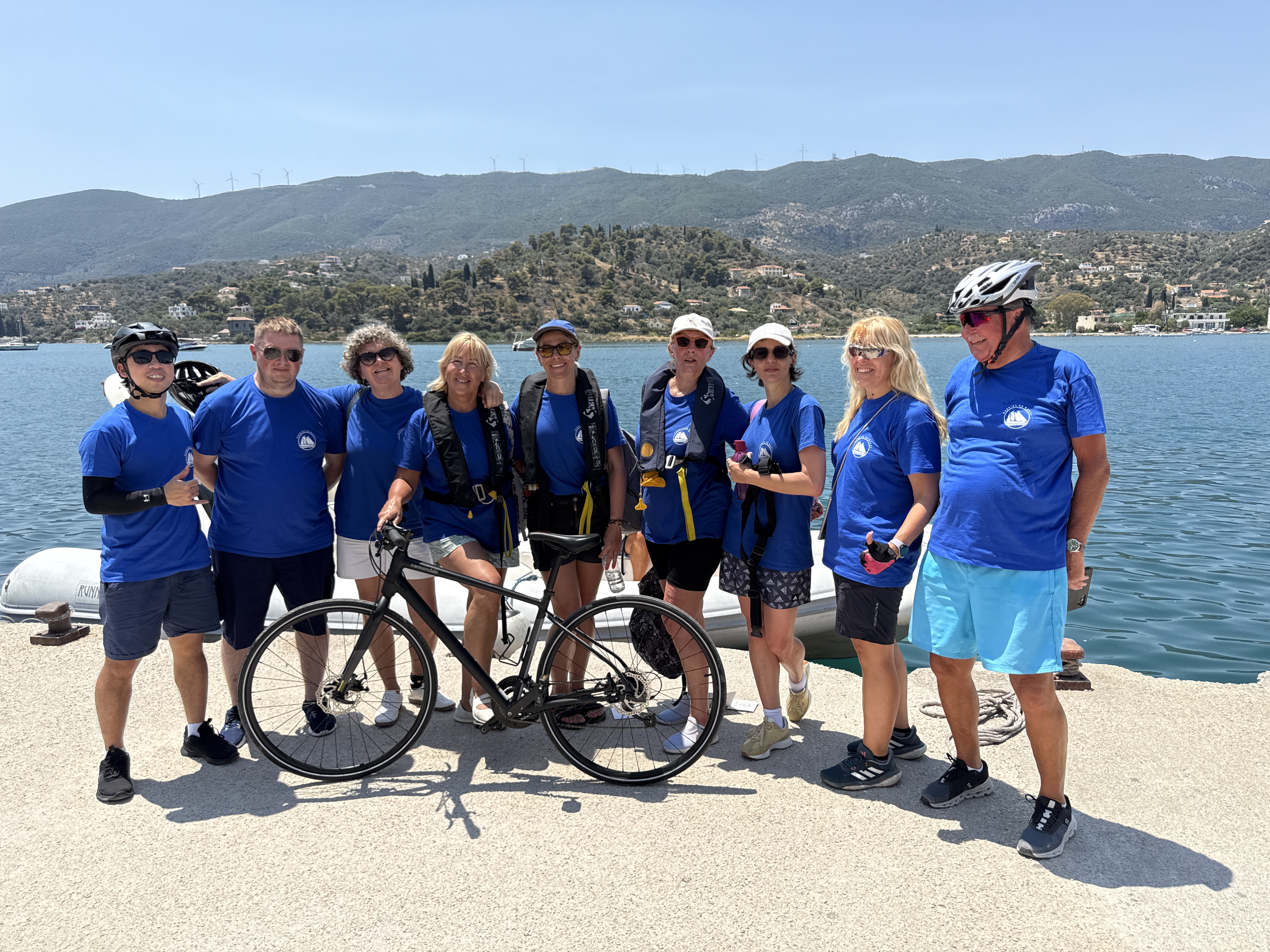 Велотур по островам Греции на паруснике. Афины-Корфу (7/32)