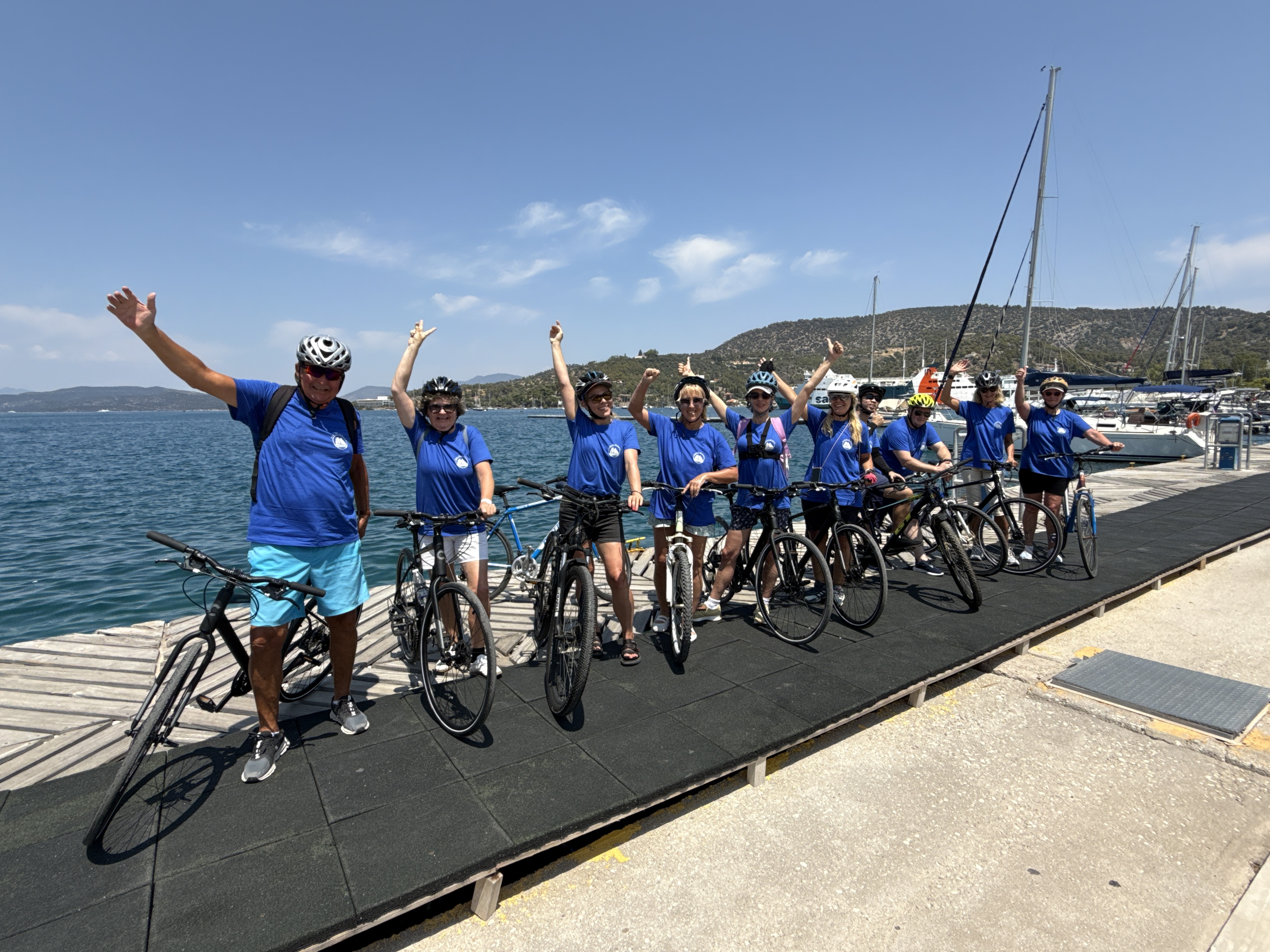 Велотур по островам Греции на паруснике. Корфу-Афины (20/46)