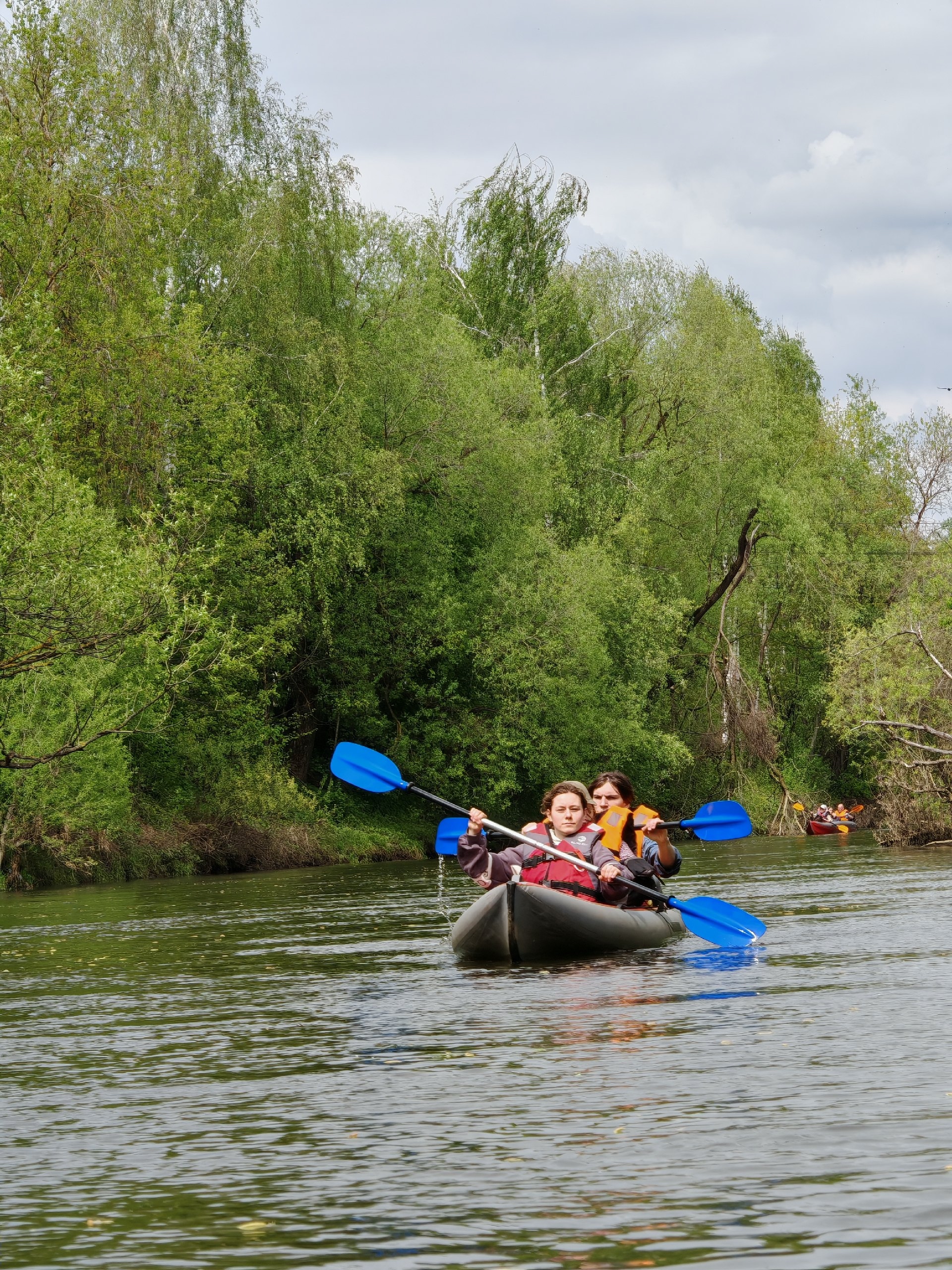 Однодневный сплав на байдарках по реке Истра (13/14)