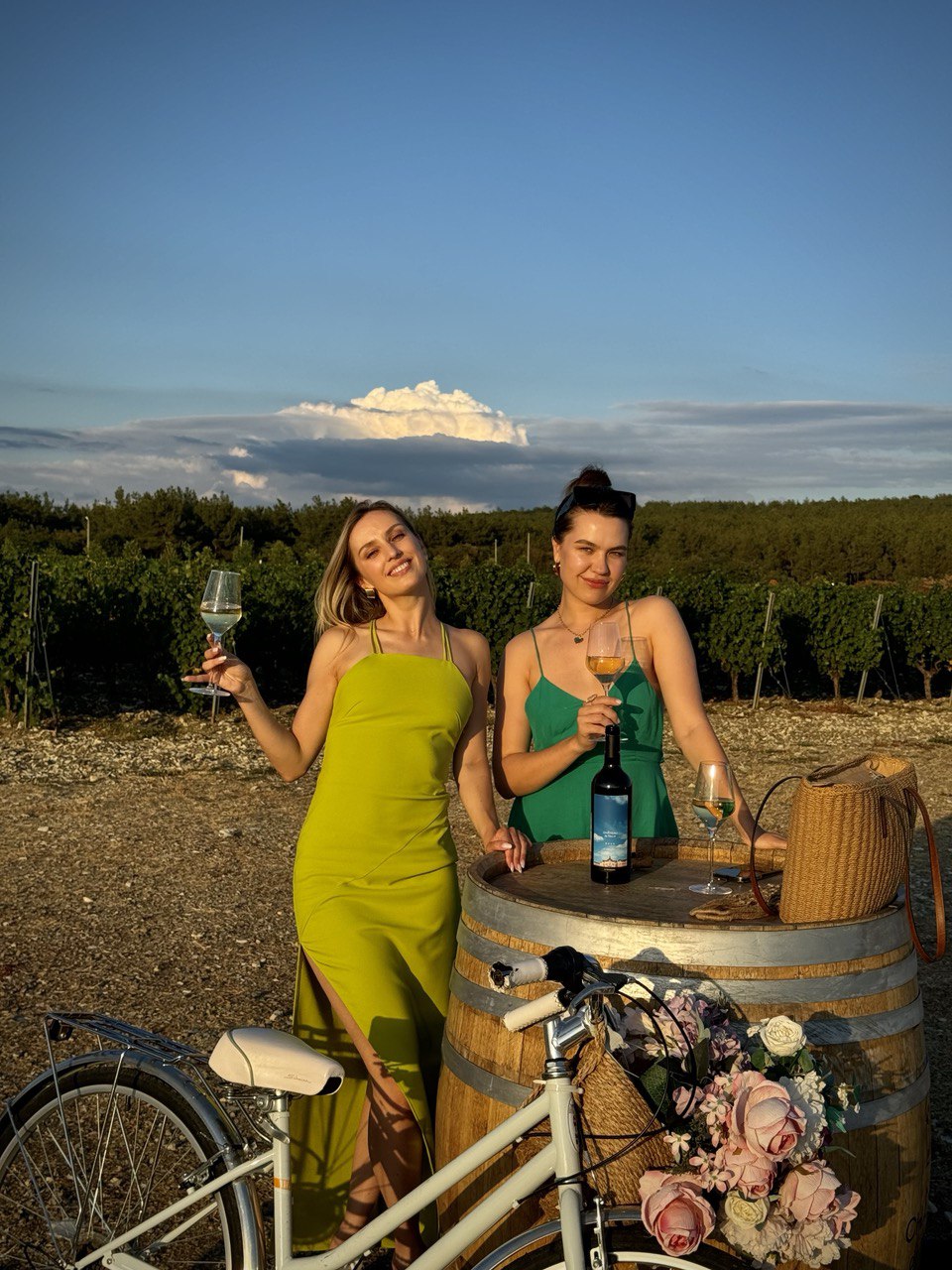 Девичник на Винодельнях: вино, яхта, жизнь у виноградников (15/45)