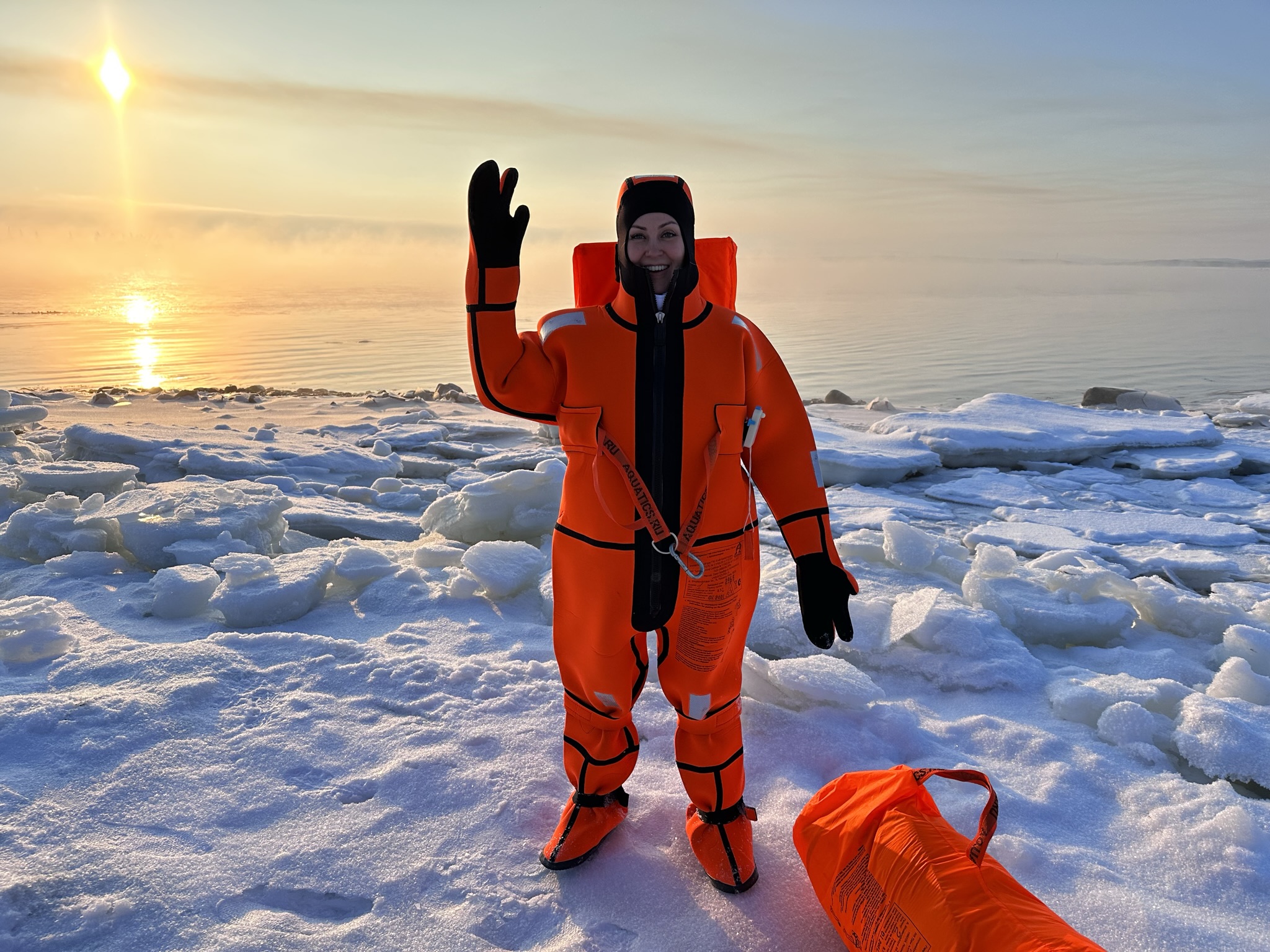 Айсфлоатинг + Северное сияние. Комфорт тур до 7 чел. Хибины, снегоходы и снегоступы (5/24)