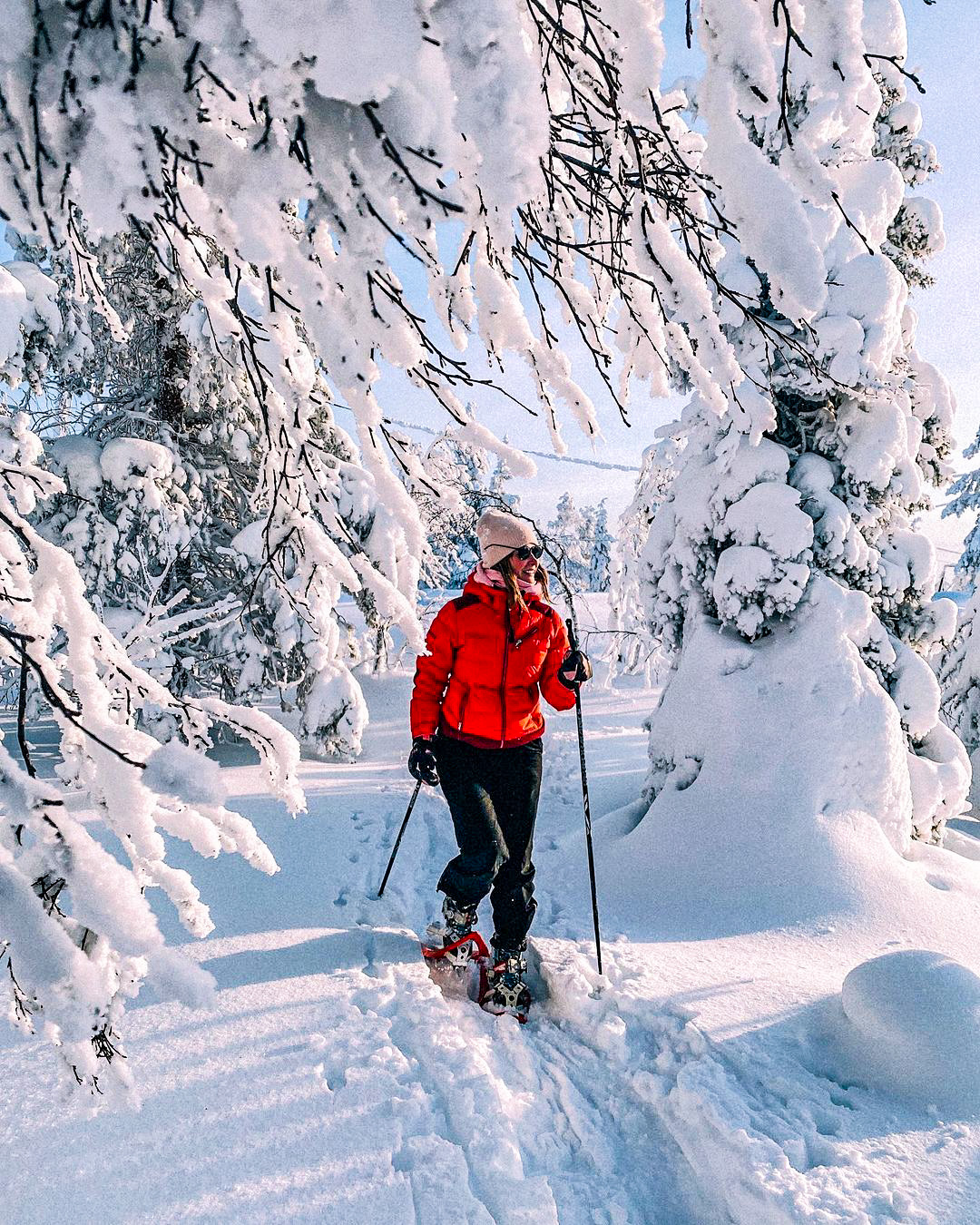 Айсфлоатинг + Северное сияние. Комфорт тур до 7 чел. Хибины, снегоходы и снегоступы (8/24)