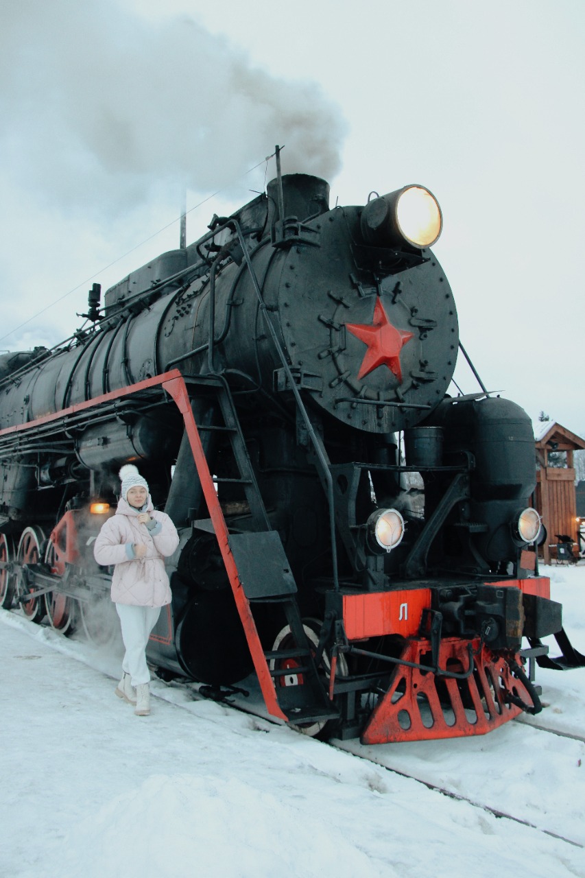 Зимняя Карелия для двоих: ретропоезд, Рускеала, Ладога, отель у озера. Тур для пар. (9/28)