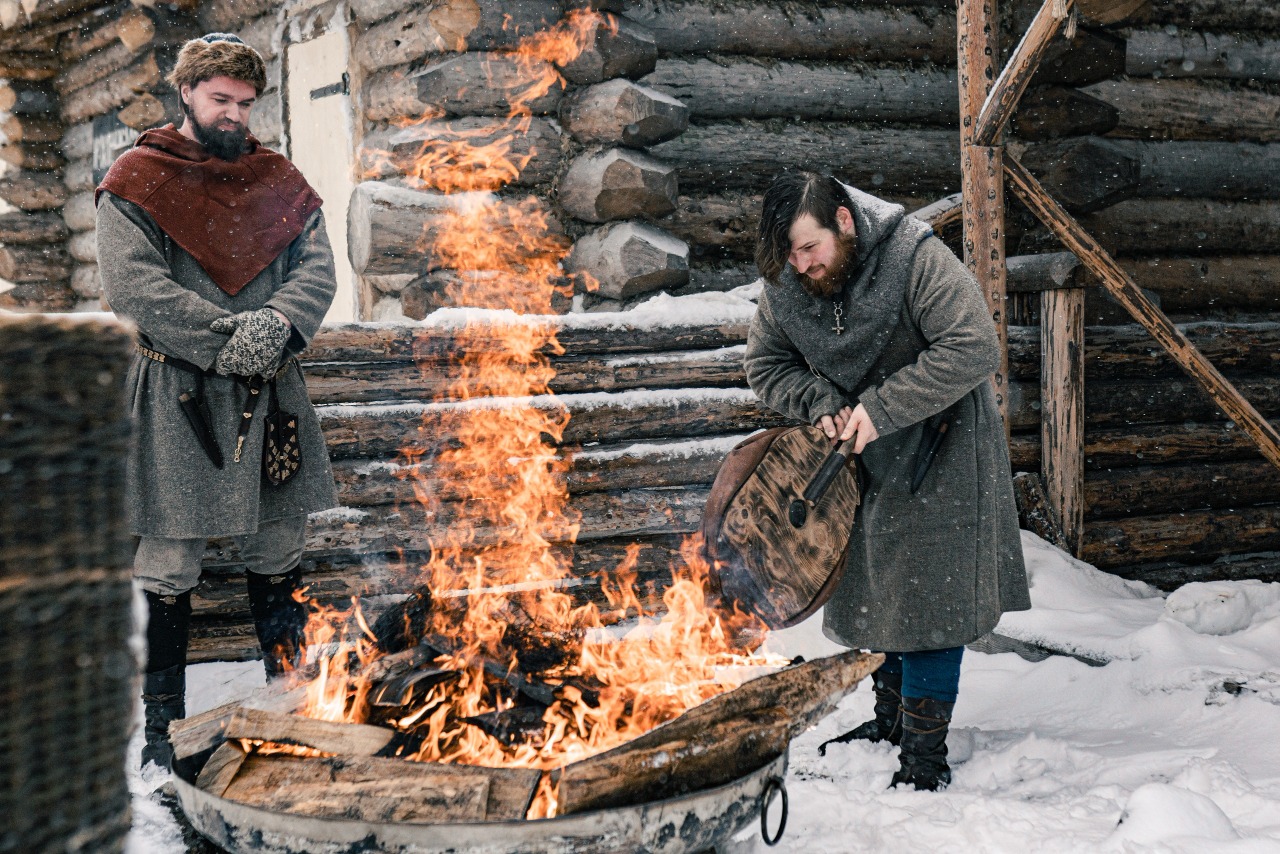 Мужской премиальный тур в Карелию: Рускеала, хивусы, зимняя рыбалка, водопады. (4/21)