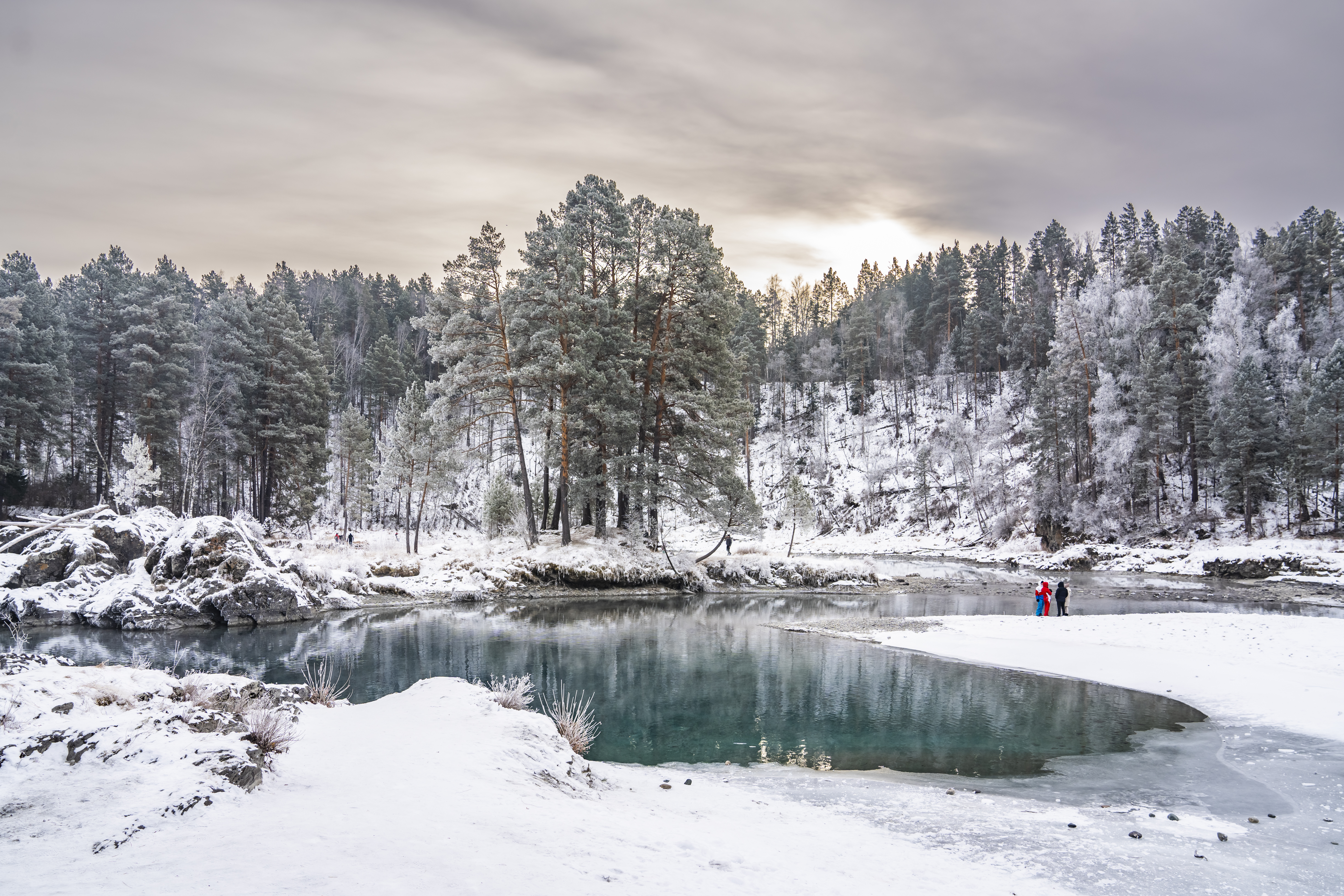 Зимняя Катунь (5/21)