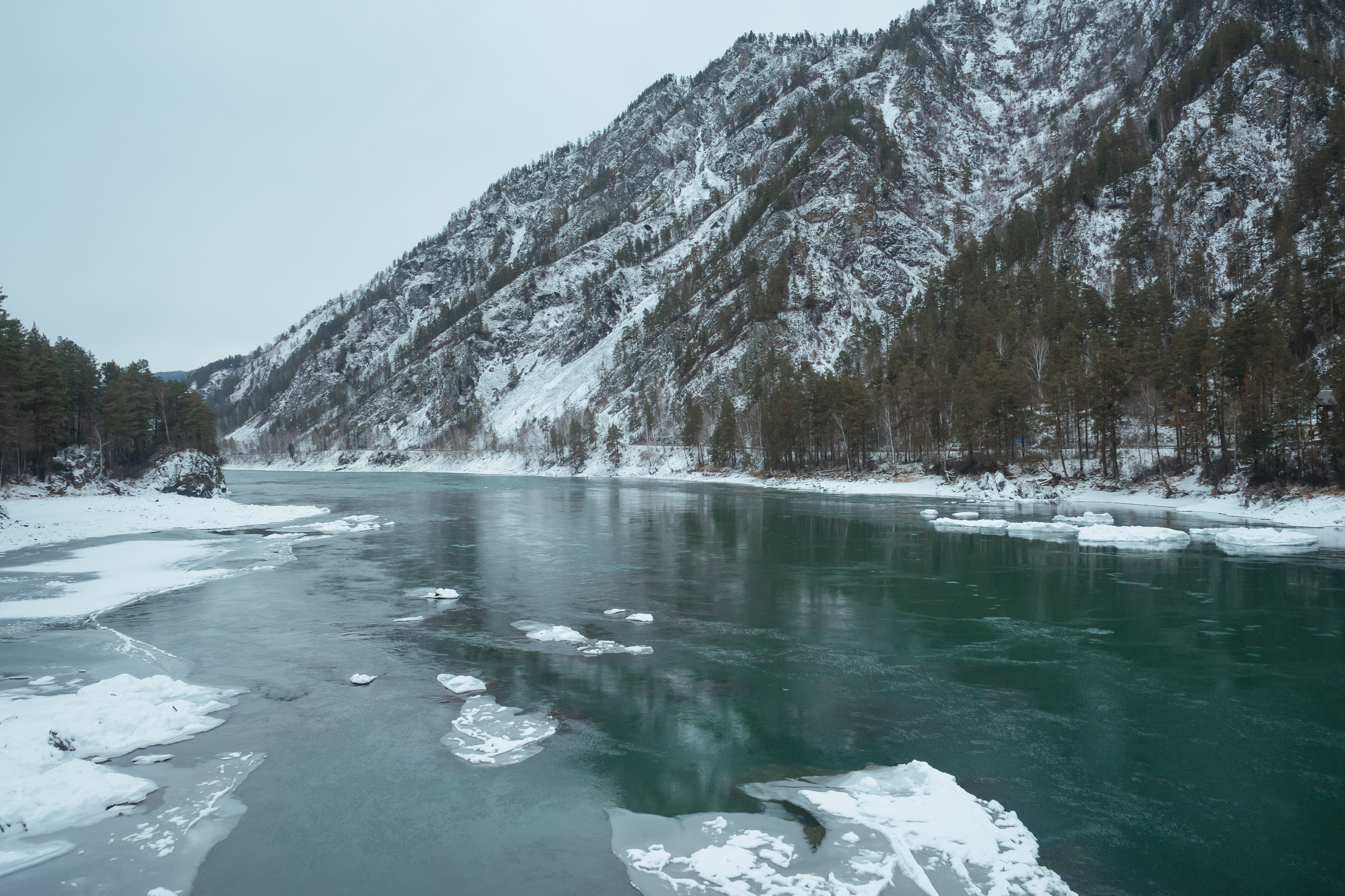 Зимняя Катунь