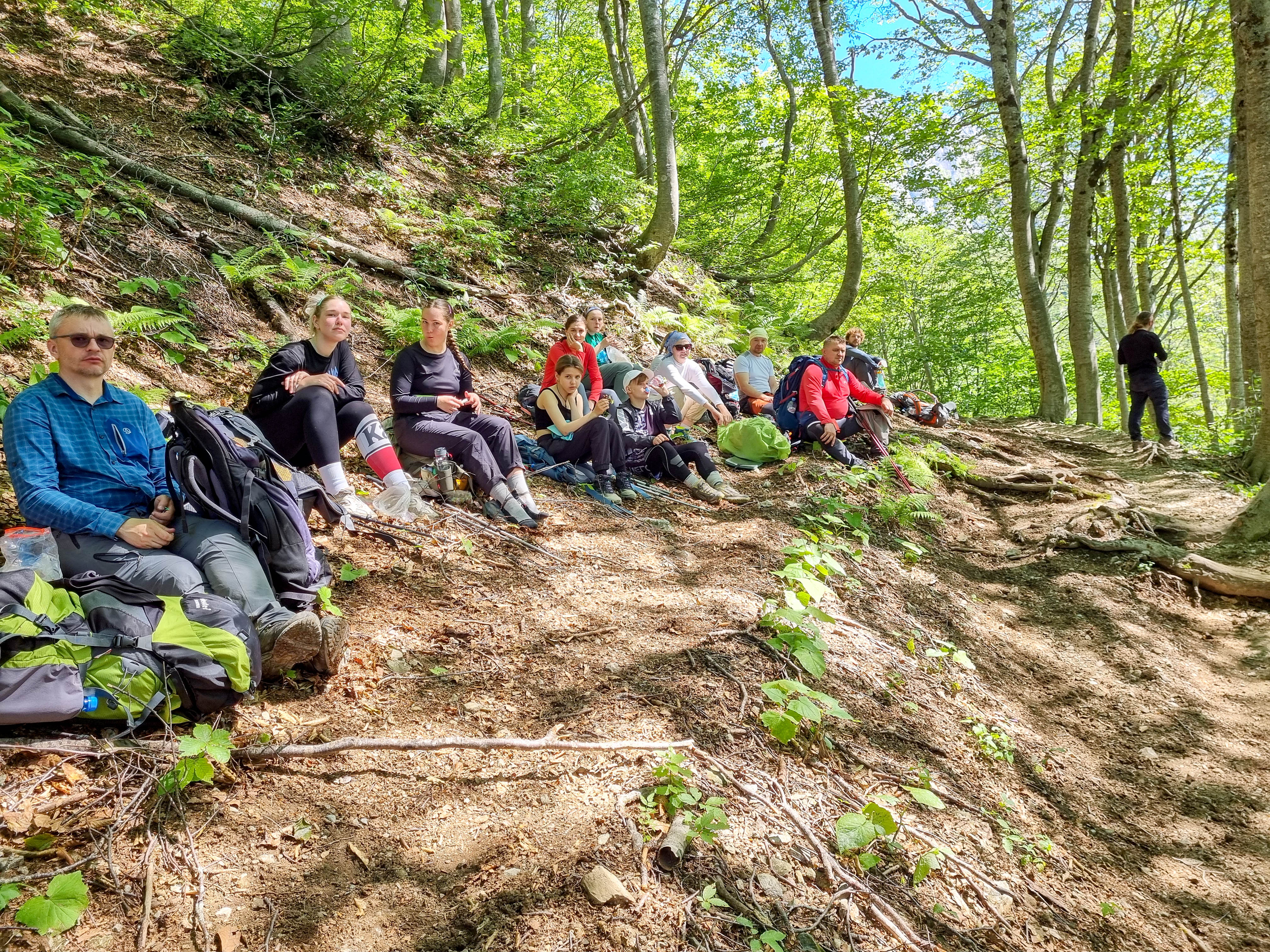 30 маршрут Через горы к морю - Пеший поход по Тридцатке (11/66)