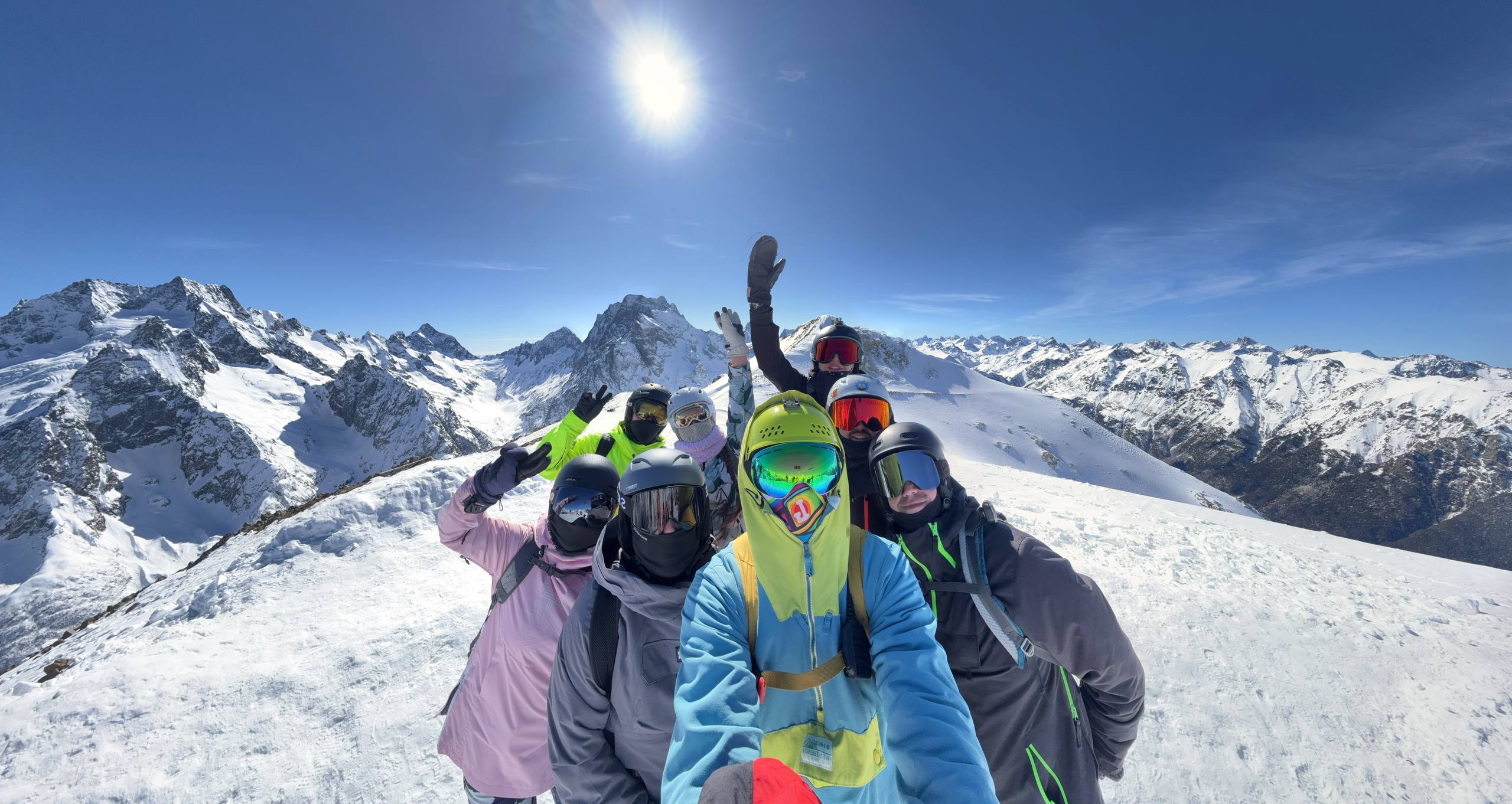 Домбай, Эльбрус, Архыз. Горнолыжный кэмп (22/65)