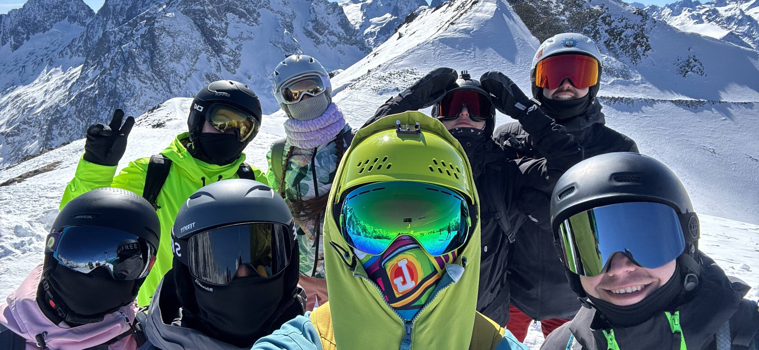 Домбай, Эльбрус, Архыз. Горнолыжный кэмп (21/65)