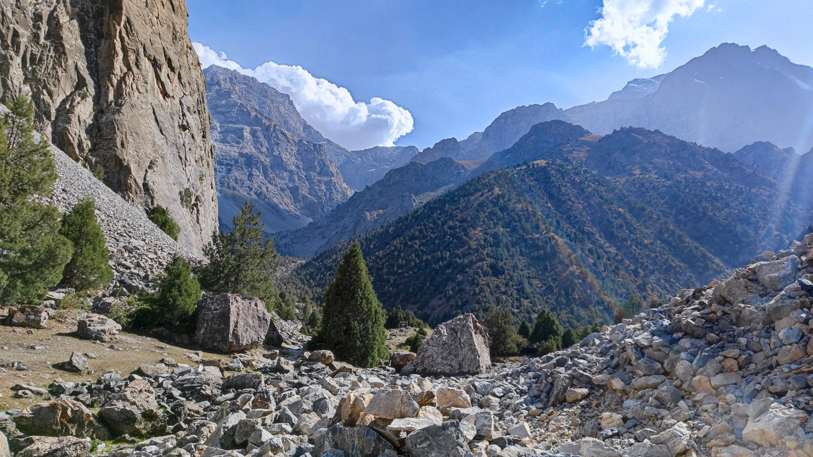 Фанские горы. Горный поход в Таджикистане. (4/19)