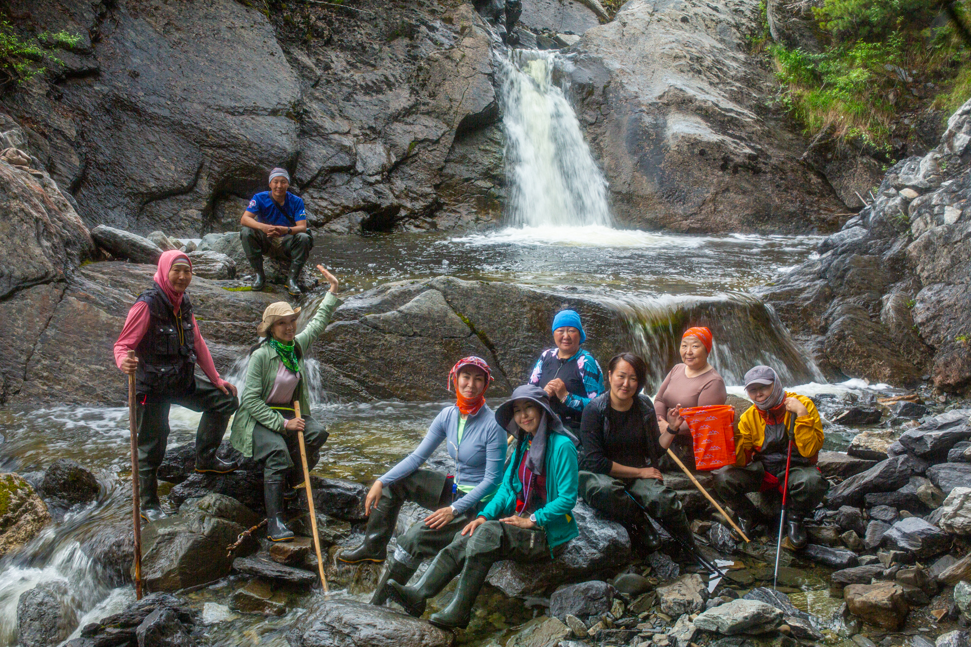 К водопадам Семи Хребтов Сэттэ Дабан