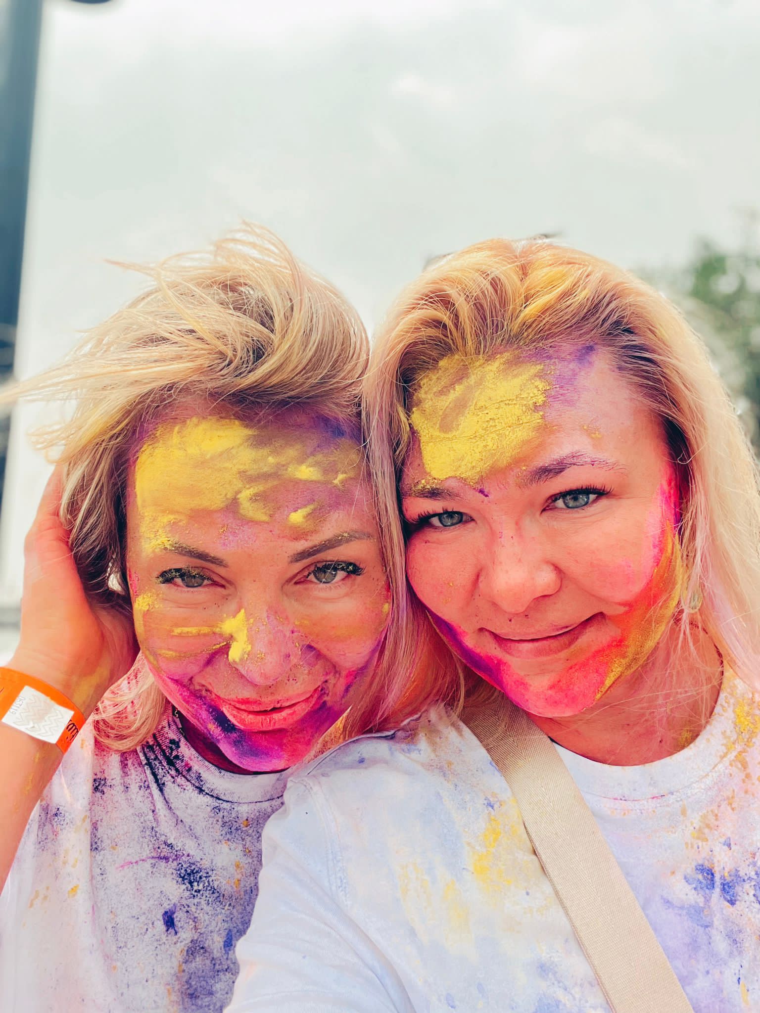 Цветные города Раджастана на Праздник Холи.