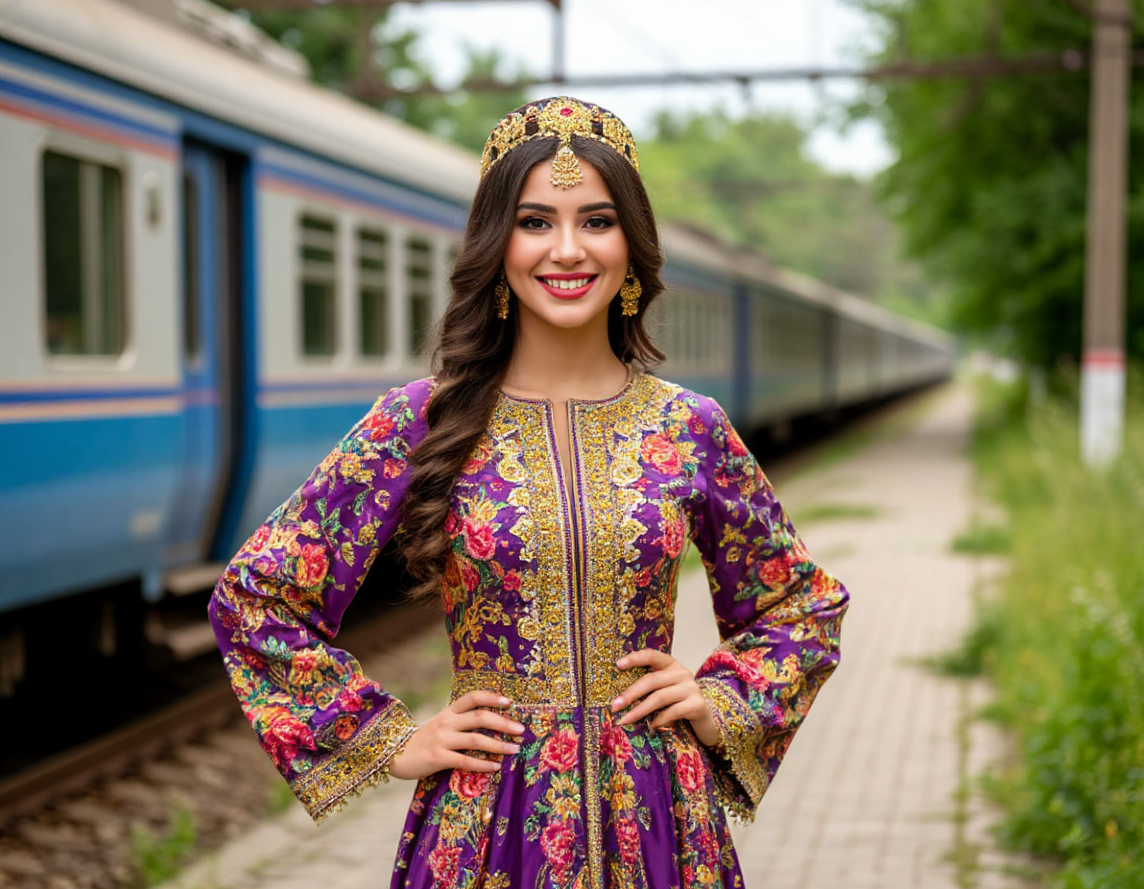 На поездах восточный калейдоскоп: Ташкент, Самарканд, Бухара и Хива.