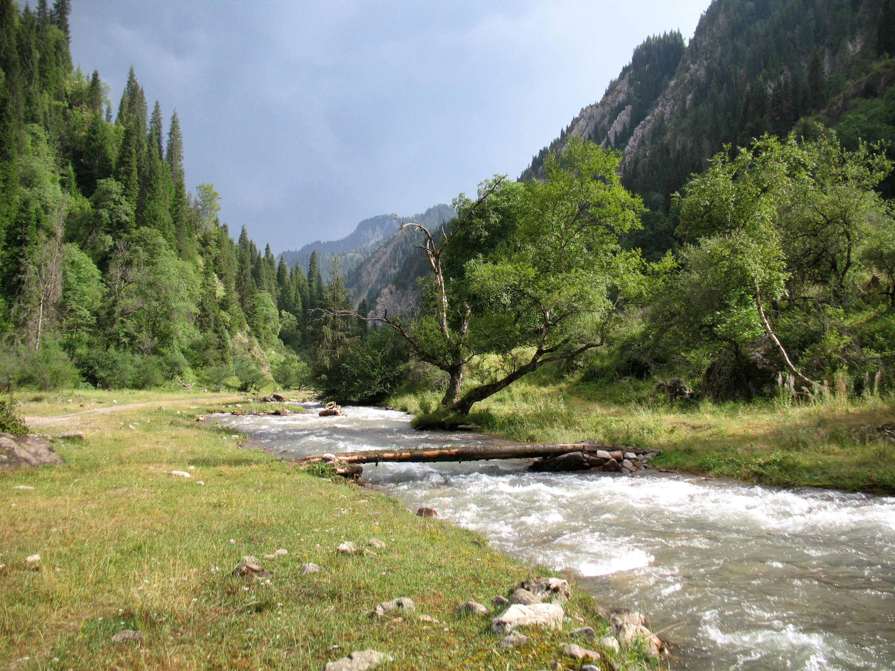 Красивейший треккинг налегке к озеру Сары-Челек - жемчужине Тянь-Шаня. (33/57)