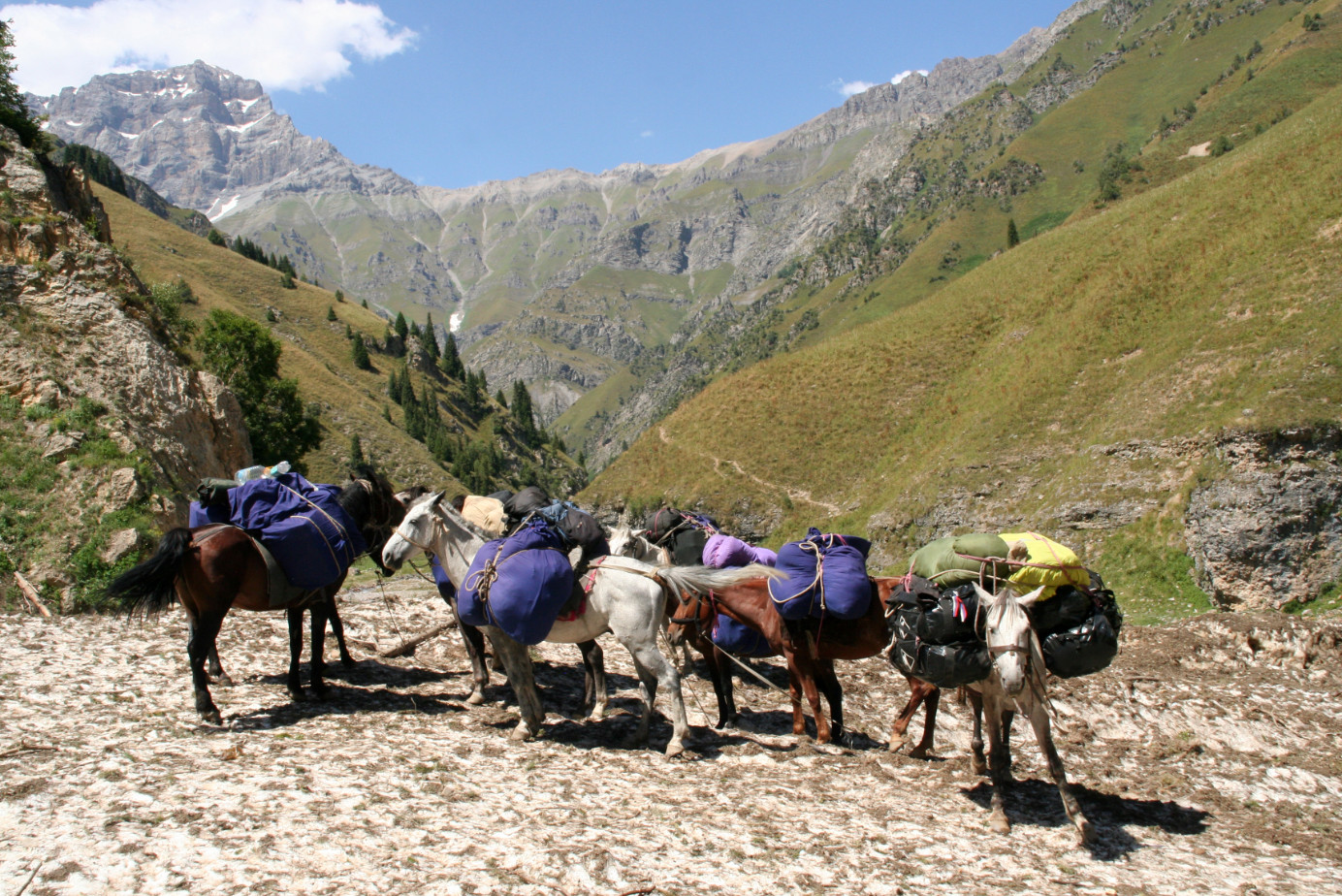 Красивейший треккинг налегке к озеру Сары-Челек - жемчужине Тянь-Шаня. (24/57)
