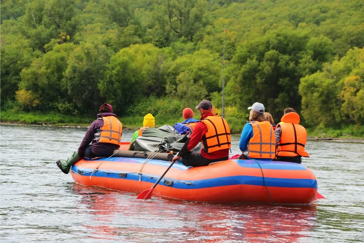 Сплав по реке Быстрая с рыбалкой