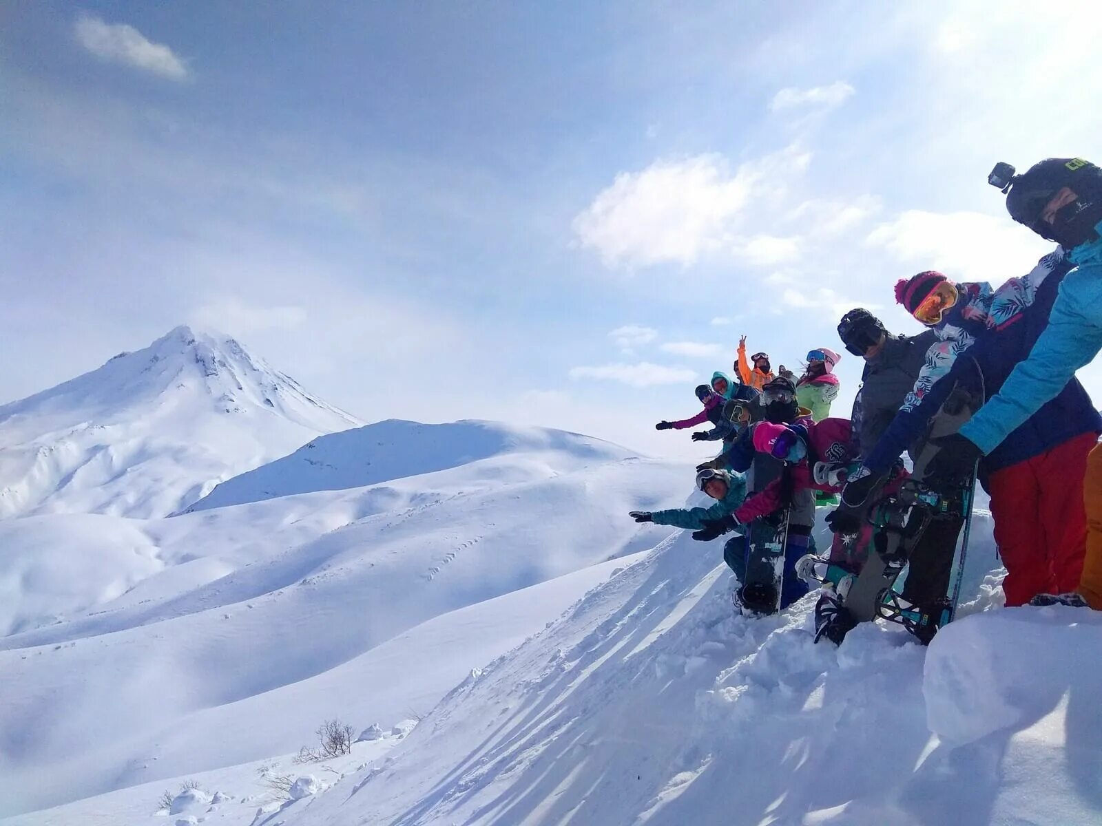 Фрирайд-тур на Камчатке